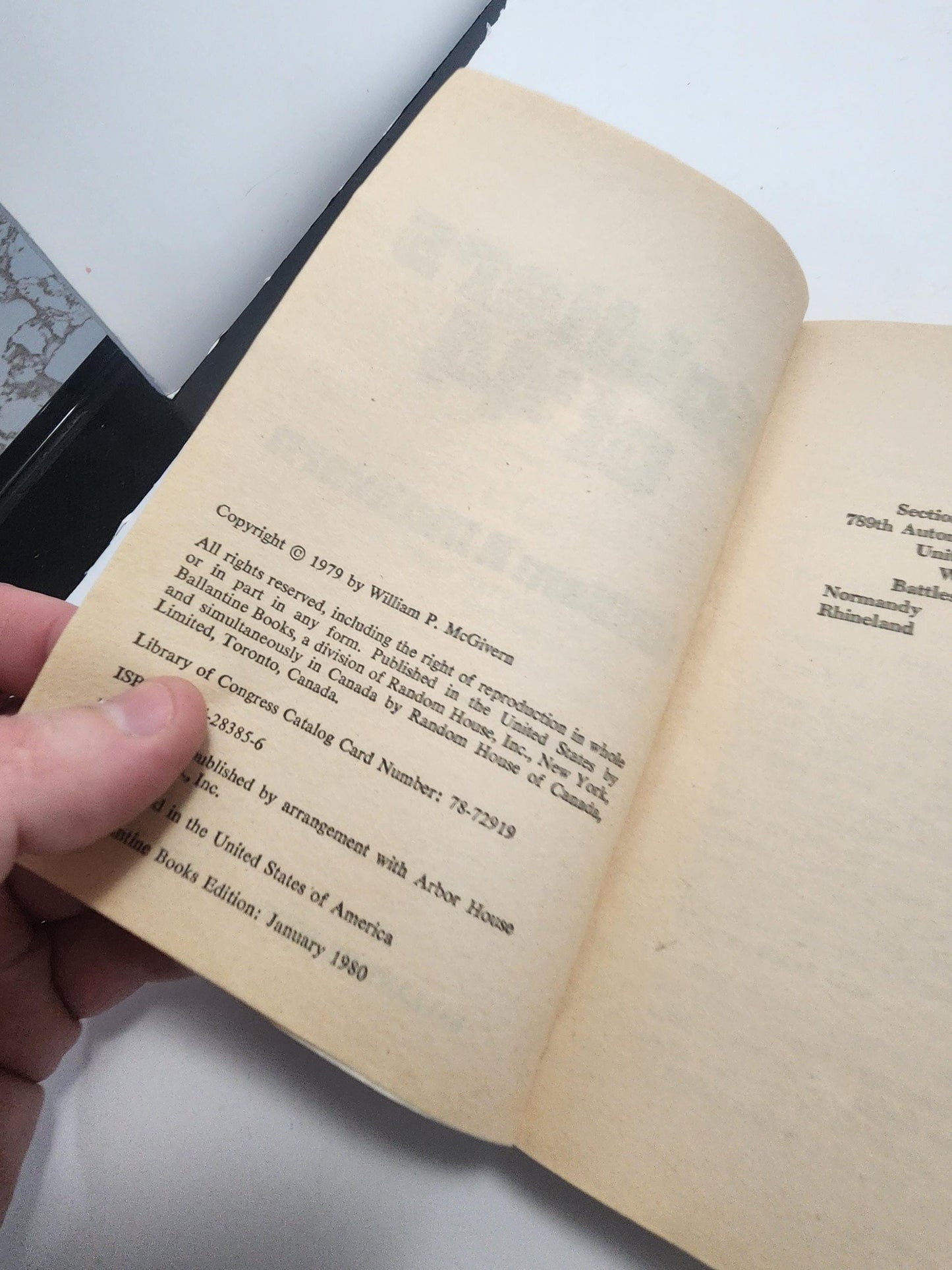 1979 Soldiers of '44 by William P. McGivern - Paperback Books - Army - Army Books - War Books - Soldiers Of 44 - William McGovern- 1970's