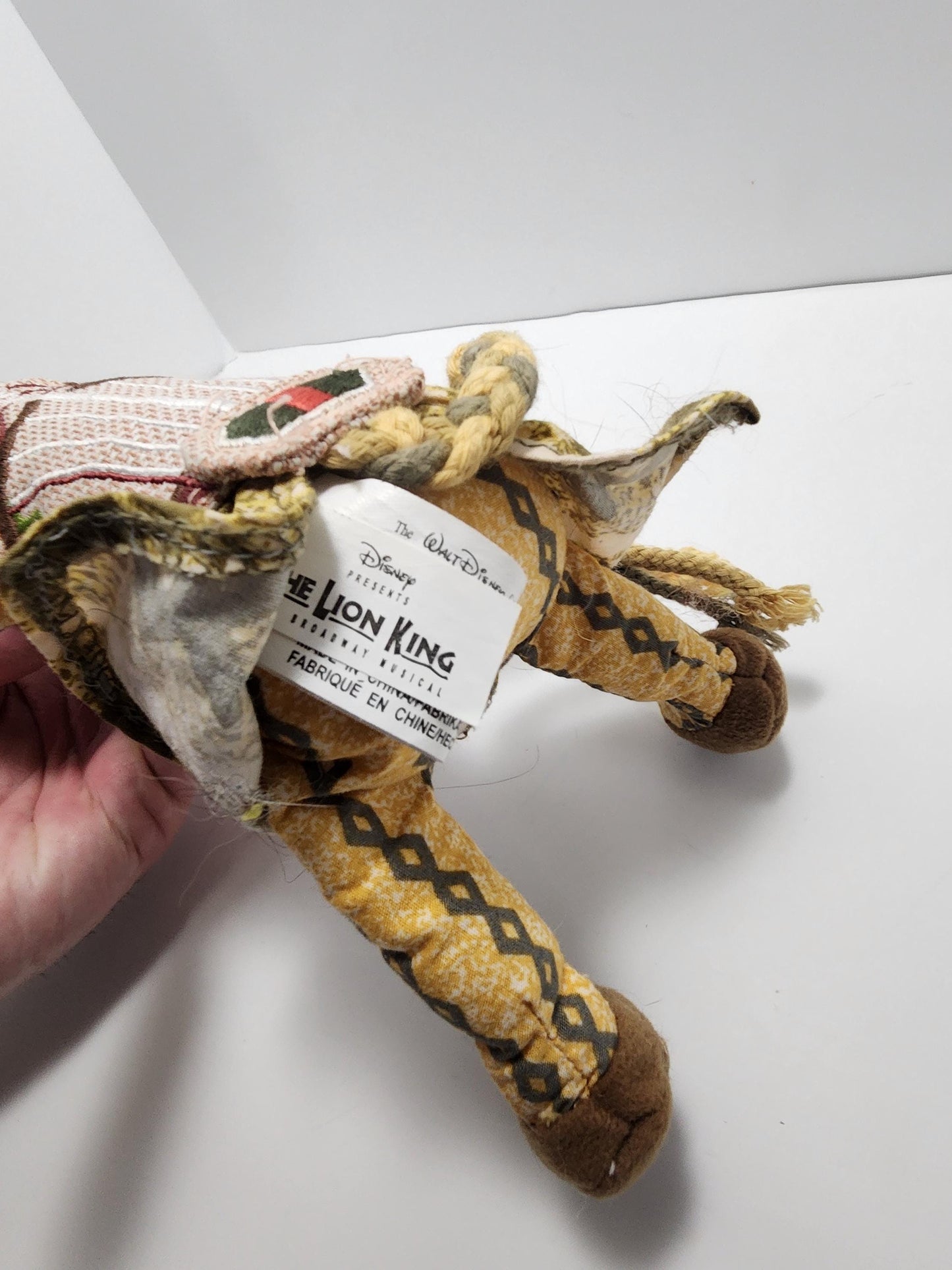 Walt Disney Broadway The Lion King Plushie Stuffed Animal Toy - Broadway - Disney - Disney Broadway - The Lion King - Stuffed Animals