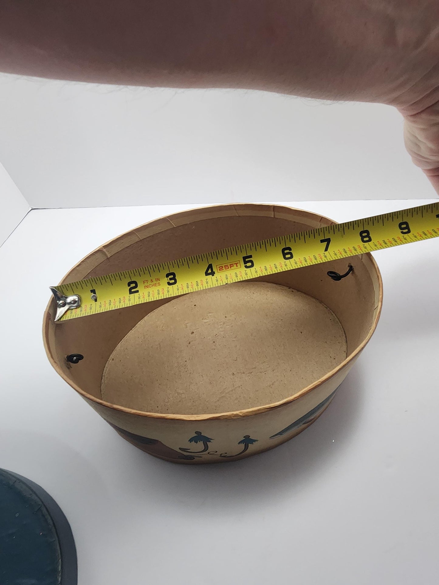 Vintage Moutain Trout Fishing Little Basket - Tacklebox - Fish - Fishing - Fish Decor - Mountains - Streams - Trout - Trout Fishing