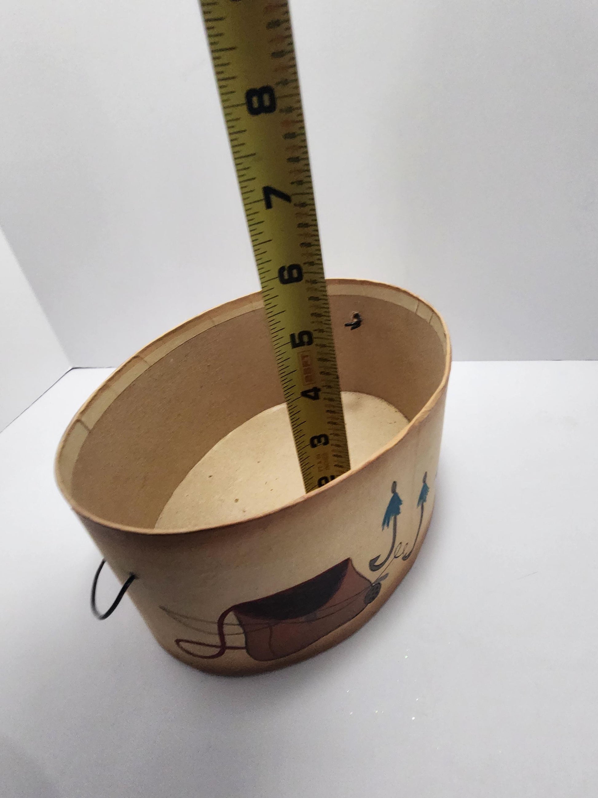 Vintage Moutain Trout Fishing Little Basket - Tacklebox - Fish - Fishing - Fish Decor - Mountains - Streams - Trout - Trout Fishing