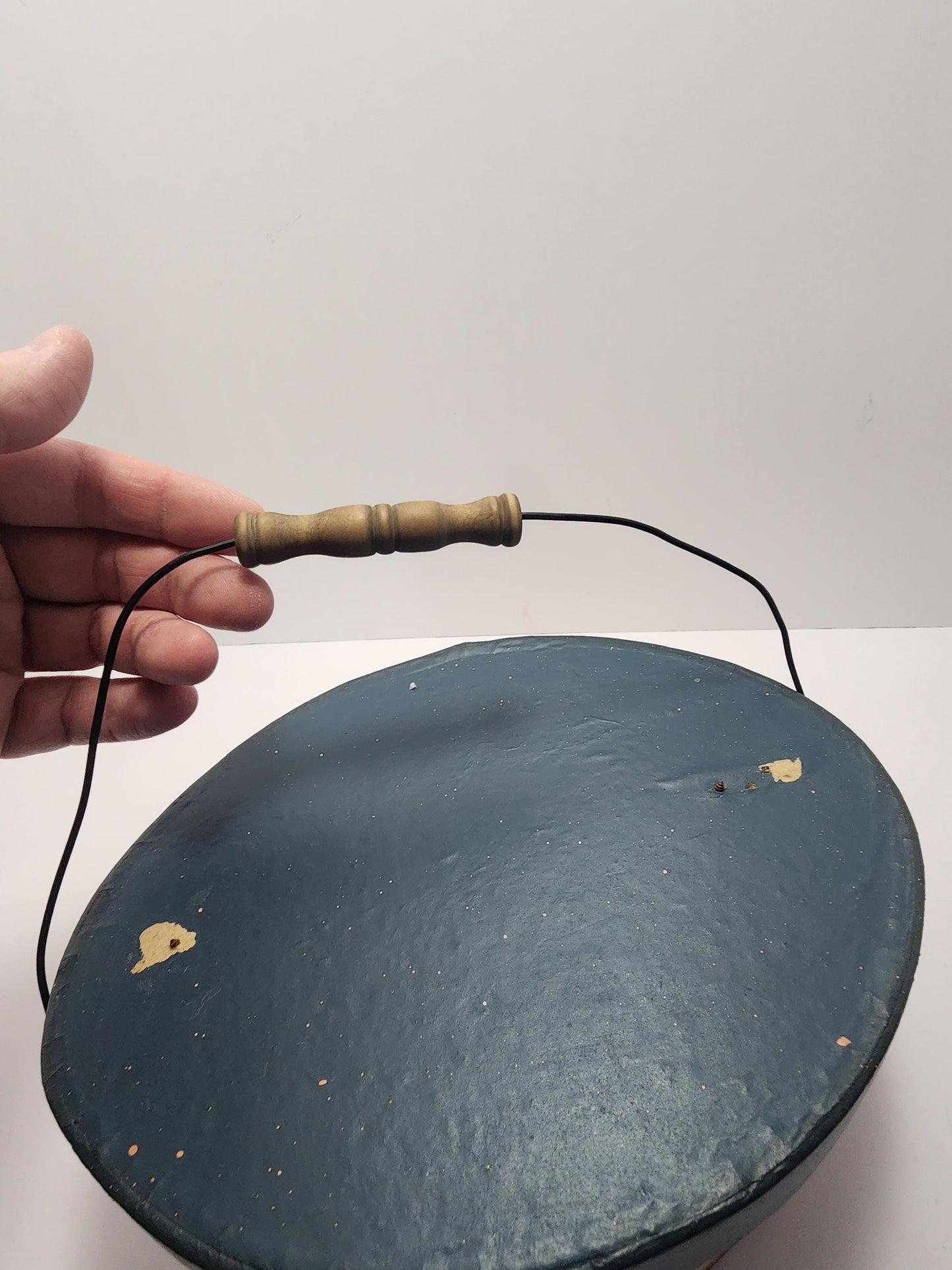 Vintage Moutain Trout Fishing Little Basket - Tacklebox - Fish - Fishing - Fish Decor - Mountains - Streams - Trout - Trout Fishing