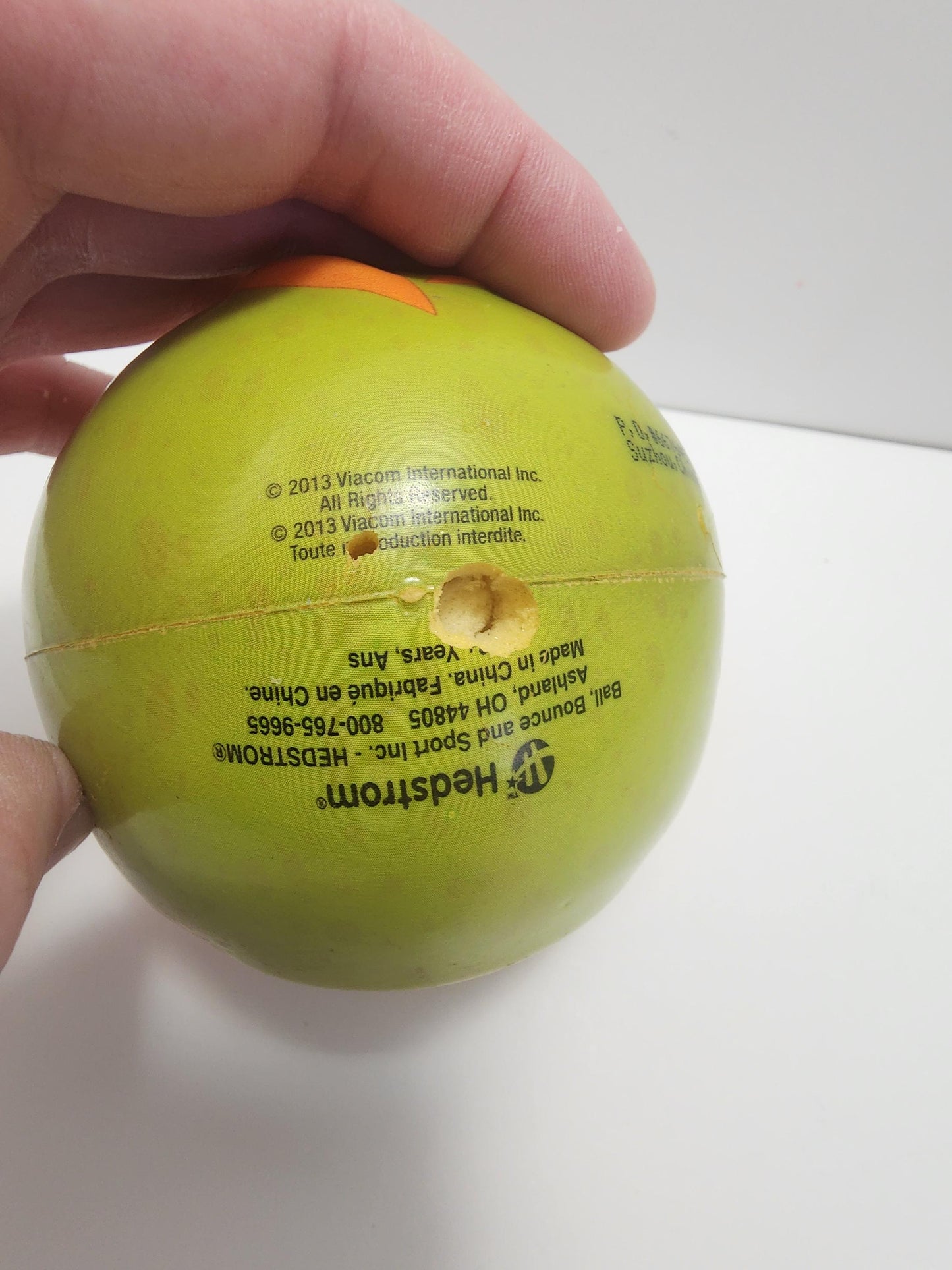 Teenage Mutant Ninja Turtles Michelangelo Toy Ball - Tmnt - Ninja Turtles - Mikey - Teenage Mutant Ninja Turtles - Viacom - Viacom Toys