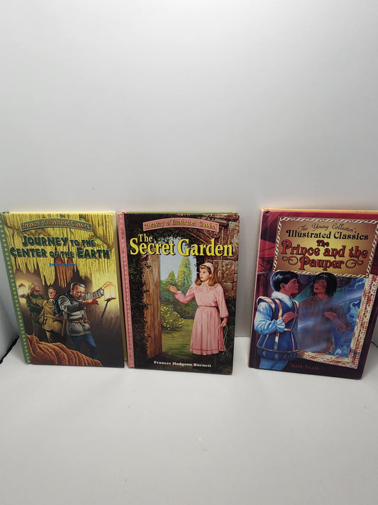 Treasury Of Illustrated Classics Book Series Vintage LOT Of 3 - Treasury Of Illustrated Classics - Classif Books - Prince And The Pauper
