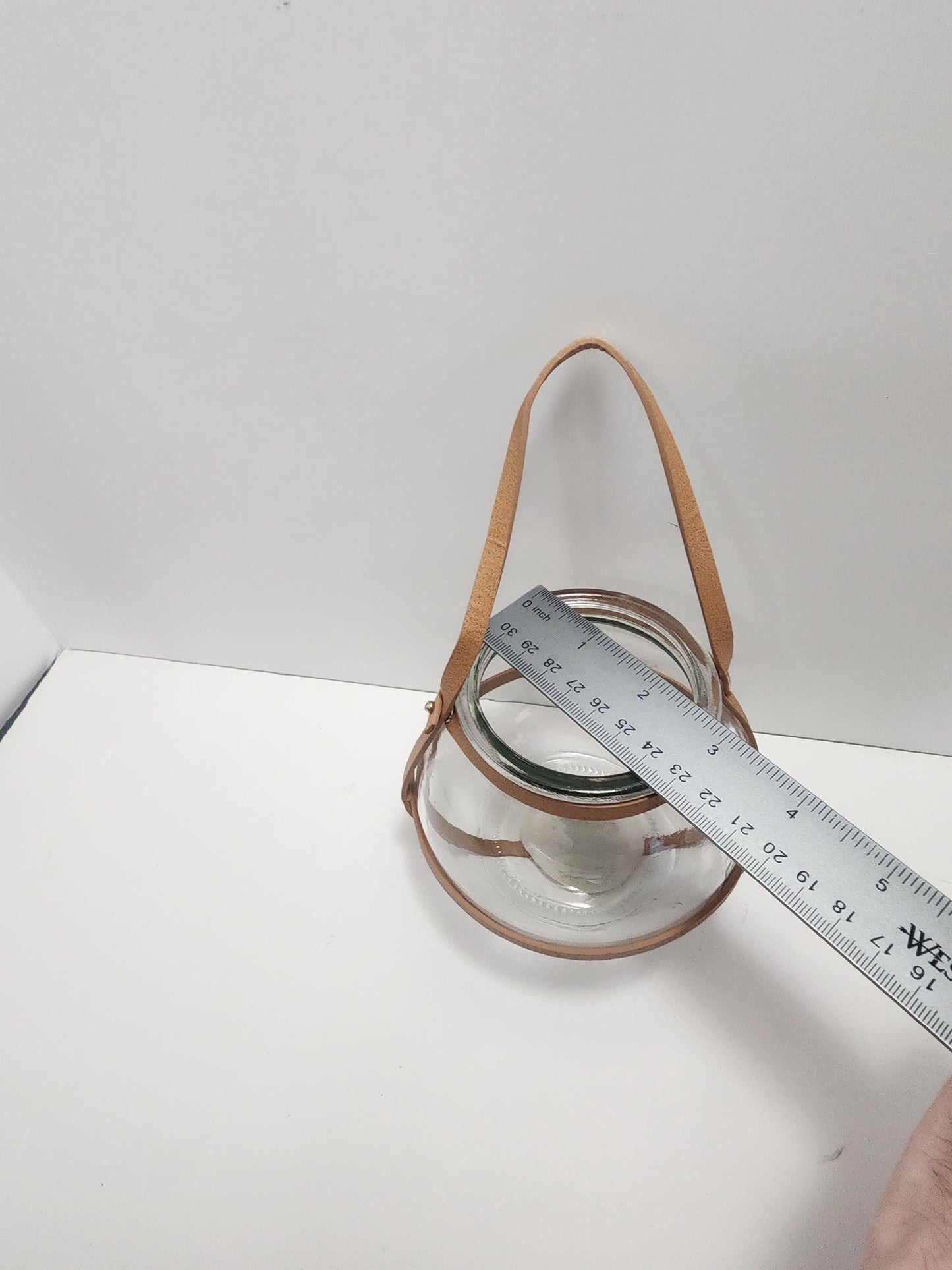 Hanging Glass Vintage Bowl - Bowls - Glass - Glass Bowls - Decor - Decorative Glass - Planters - Plants - Indoor Planters - Glass Planter