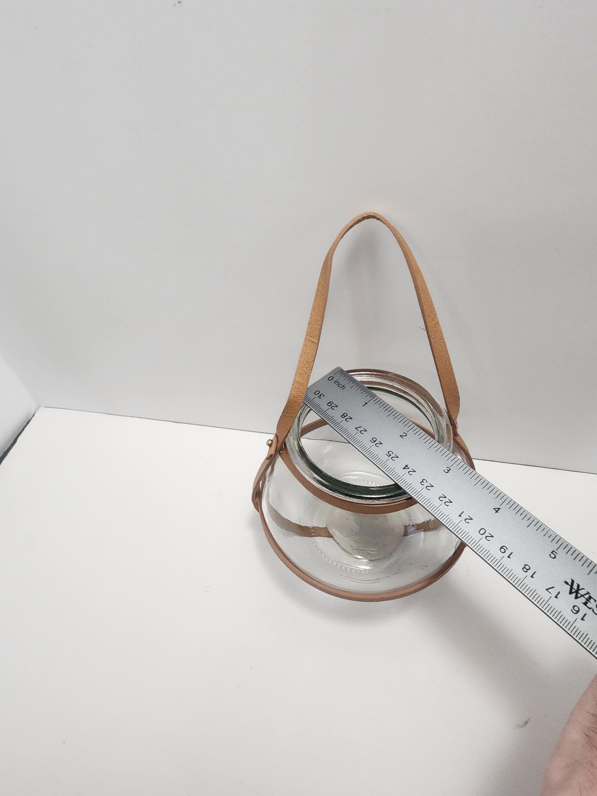 Hanging Glass Vintage Bowl - Bowls - Glass - Glass Bowls - Decor - Decorative Glass - Planters - Plants - Indoor Planters - Glass Planter