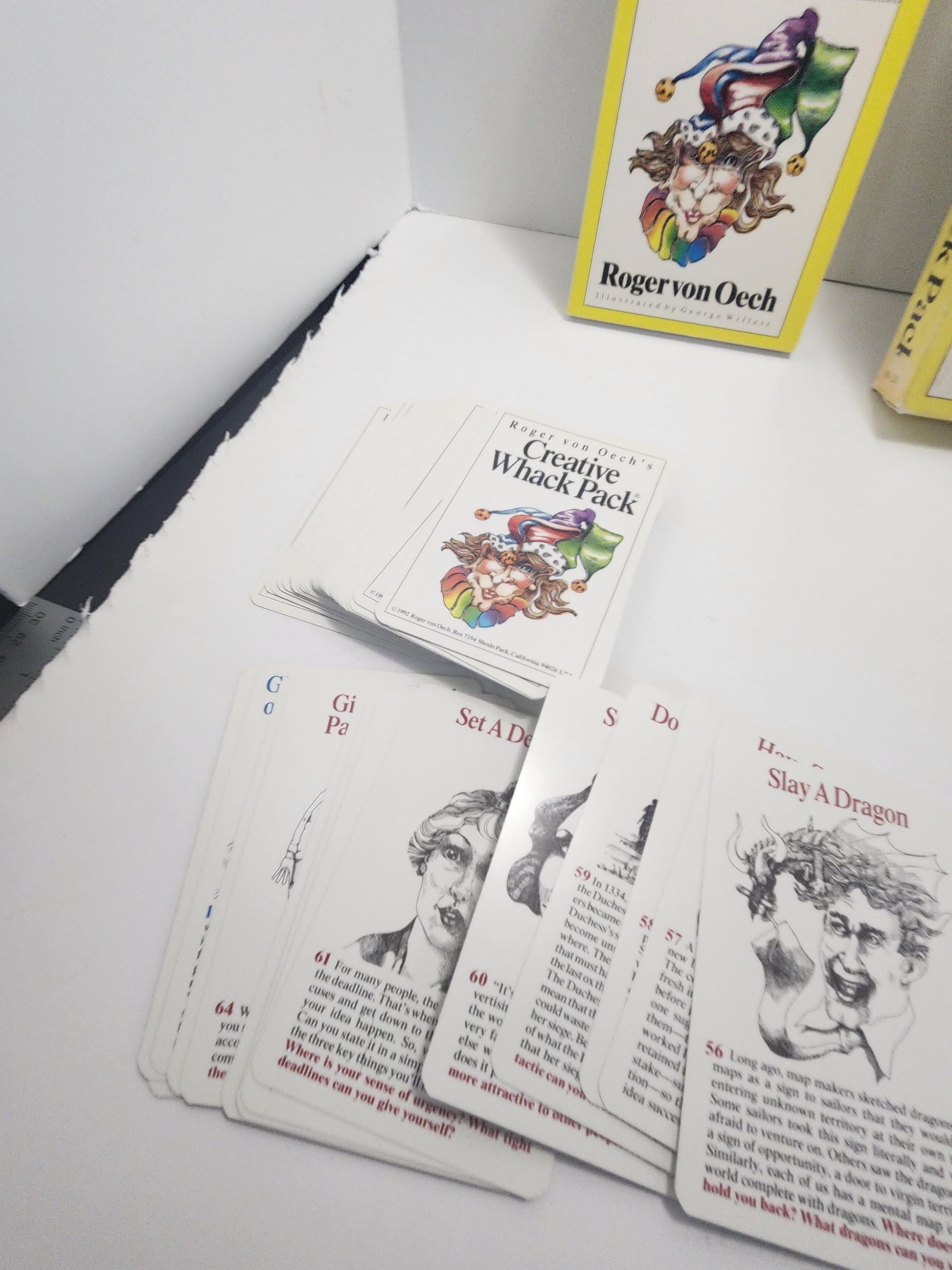 Roger von Oech's 1992 Creative Whack Pack - Thinking Games - Games - Cards - Card Games - Family Game Night - Roger Von Oech - Creative Whac