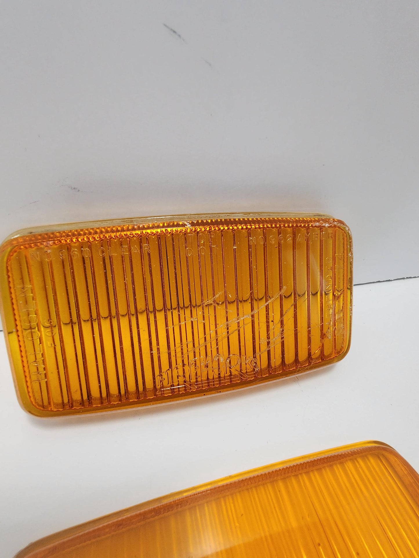 Vintage Amber Fog Light Lens - Cars - Vintage Cars - Porsche - Fog Lights - Fog Light Lens - Amber Fog Light Lens - Lens - Vintage Car Acce