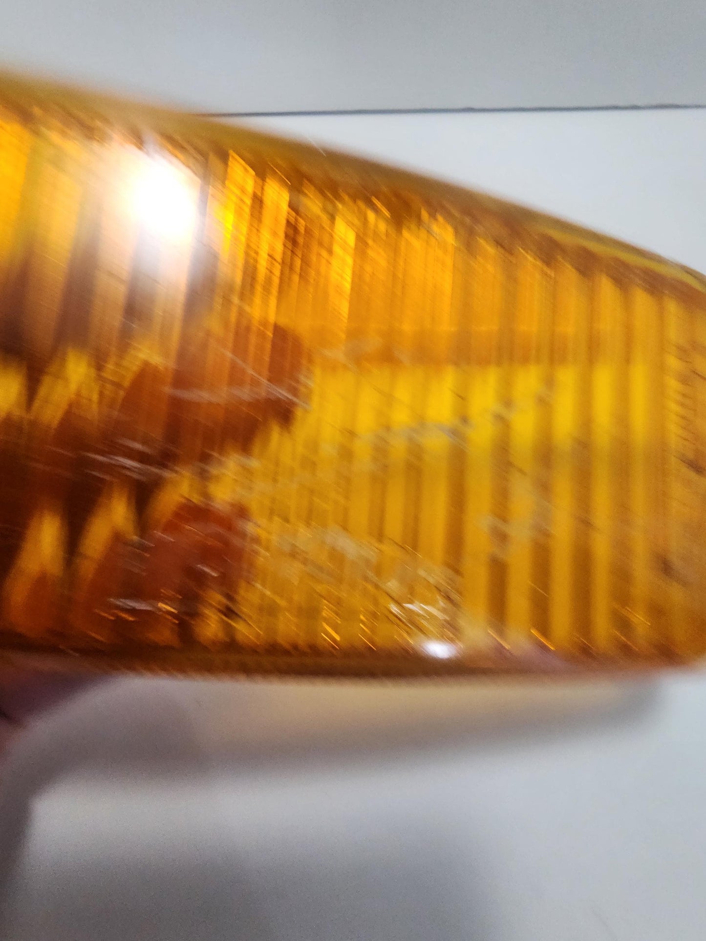 Vintage Amber Fog Light Lens - Cars - Vintage Cars - Porsche - Fog Lights - Fog Light Lens - Amber Fog Light Lens - Lens - Vintage Car Acce