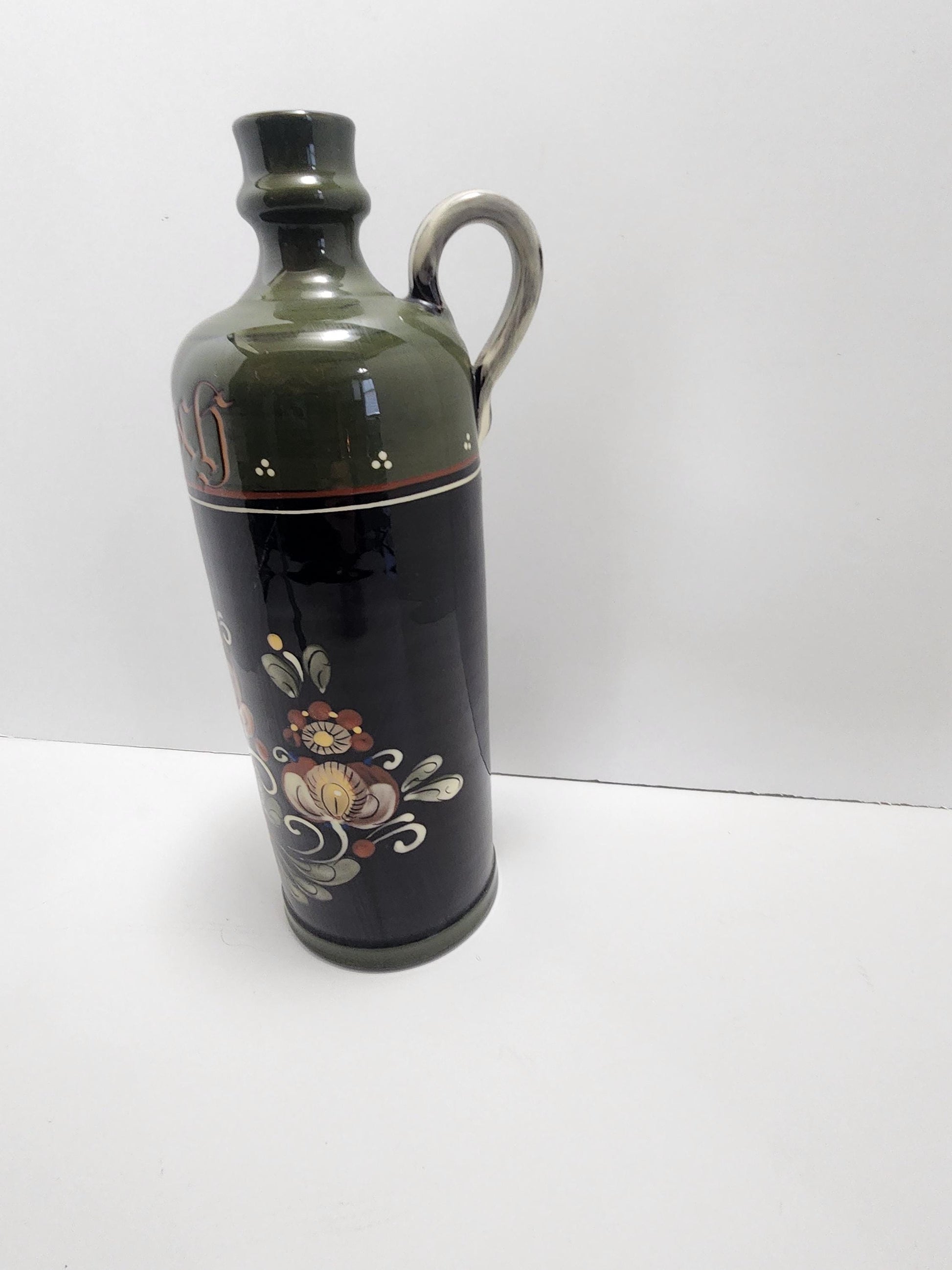 Antique German Liquor Bottle Kirsh, "Cherry Brandy" - German - German Gifts - Antiqued - Bottles - Kirch - Brandy - Decanter - Liquor Bottle