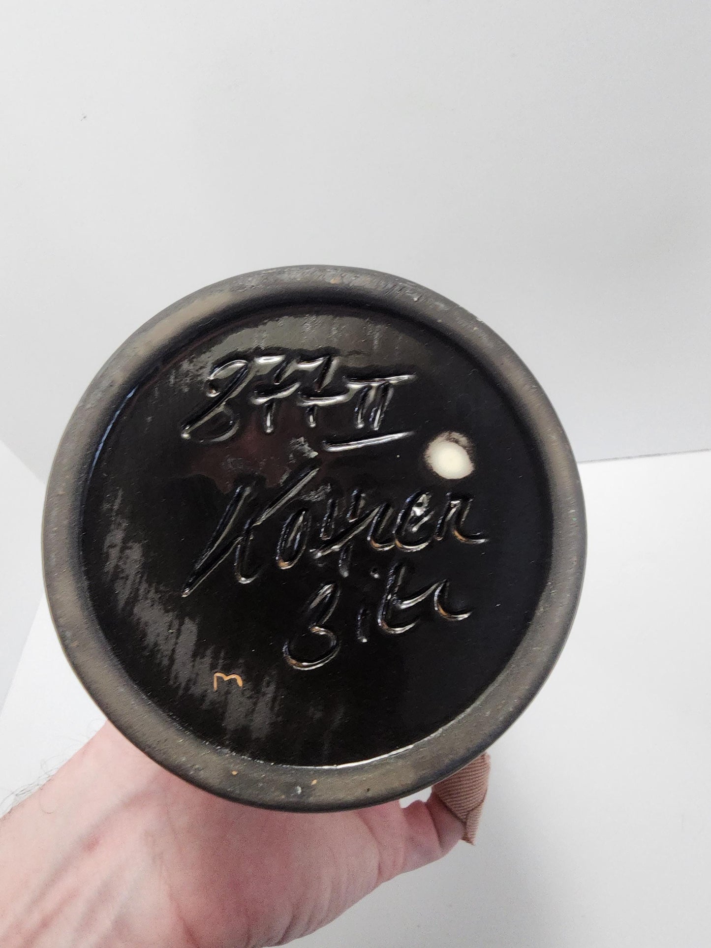 Antique German Liquor Bottle Kirsh, "Cherry Brandy" - German - German Gifts - Antiqued - Bottles - Kirch - Brandy - Decanter - Liquor Bottle