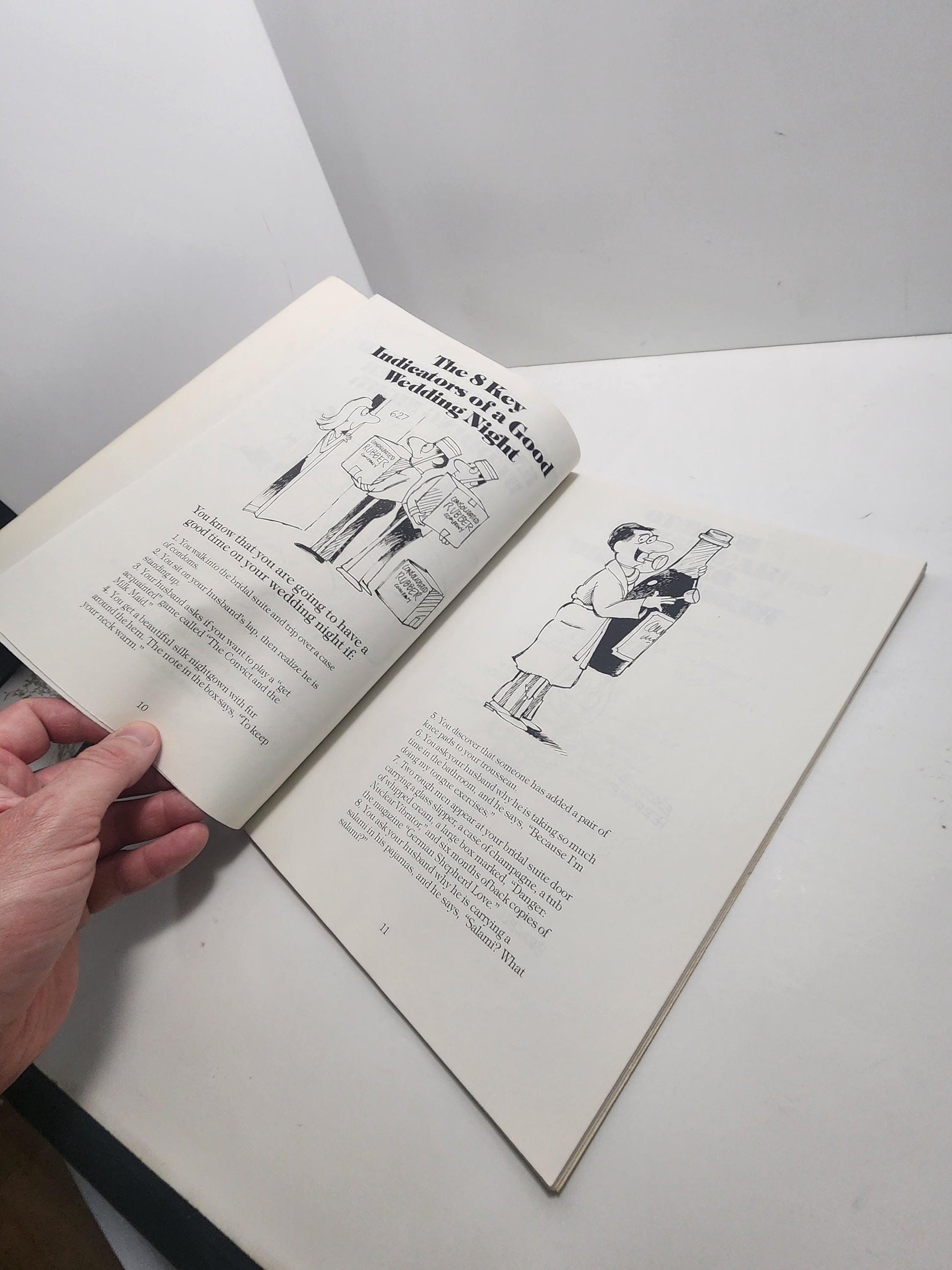 1980's The Wedding Night Cartoon Comic Book By Herbert Kavet - Herbert Kavet - Comics - Cartoons - Vintage Cartoons - Marriage - Wedding Nig