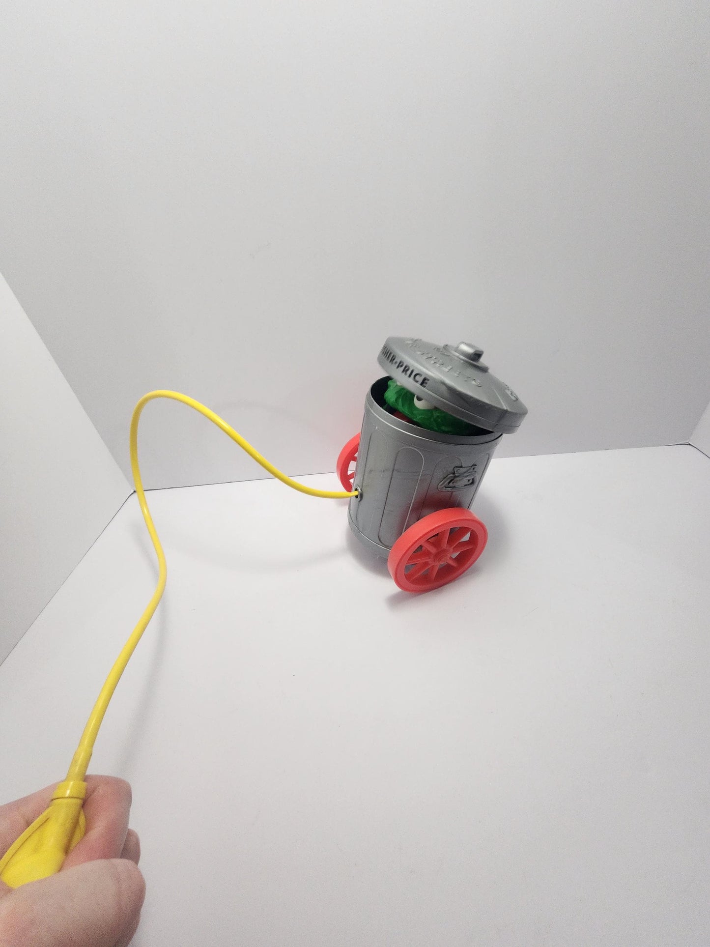 Vintage 2000's Fisher Price Oscar The Crouch Pretend Play Figure - Fisher Price - Muppets - Muppet Toys - Sesame Street - Oscar - Fisher Pri