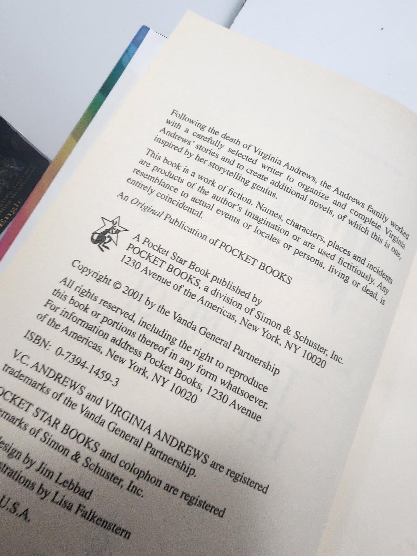 The End Of The Rainbow Series 2001 By VC Andrew's- Vc Andrew's Books - Series - Book Series - 2000's - The End Of The Rainbow