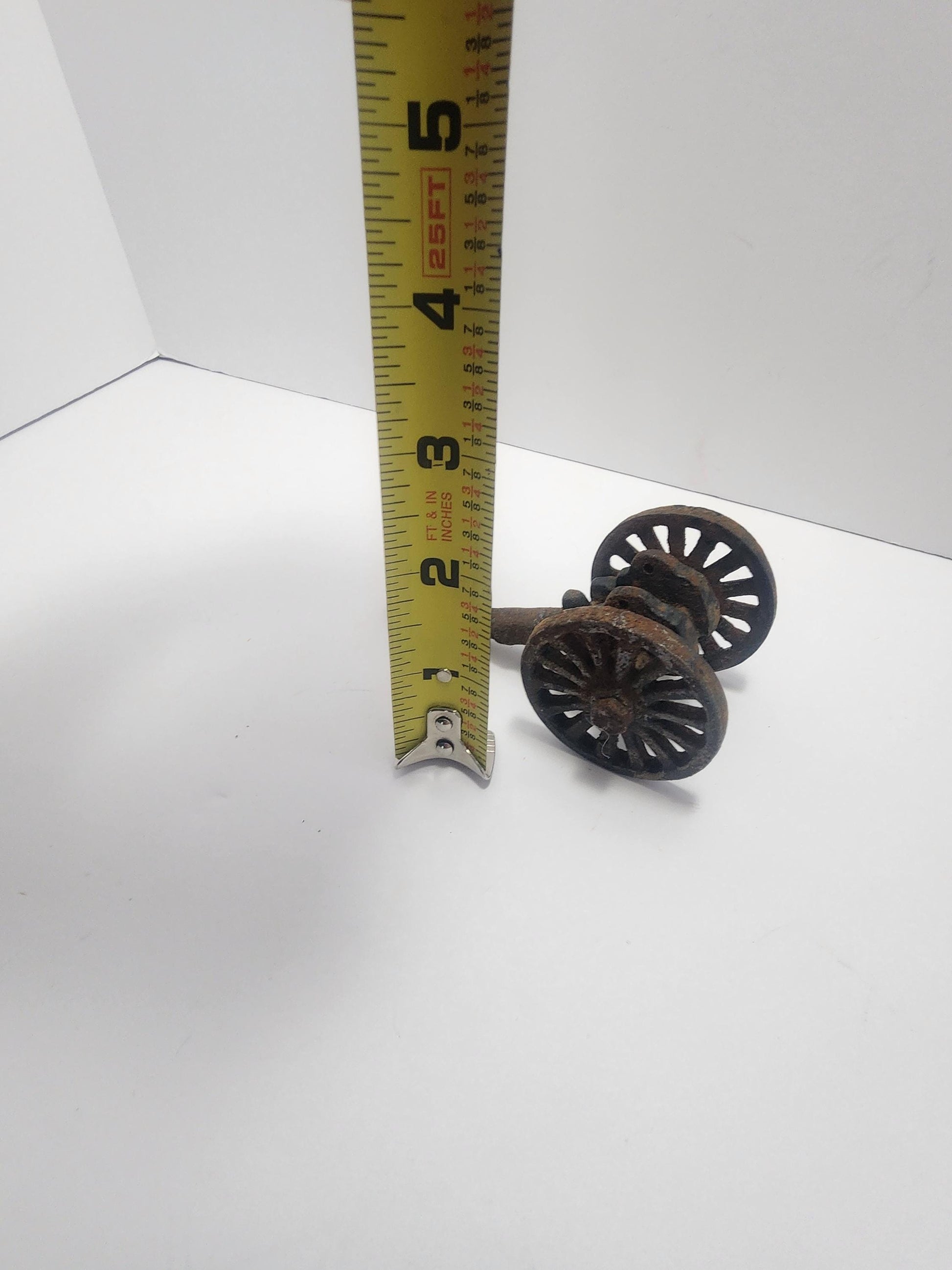 1940's Cast Iron Cannon On Wheels Toy - Cannon - Cival War - Army Toys - War Toys - Cast Iron - Cast Iron Toys