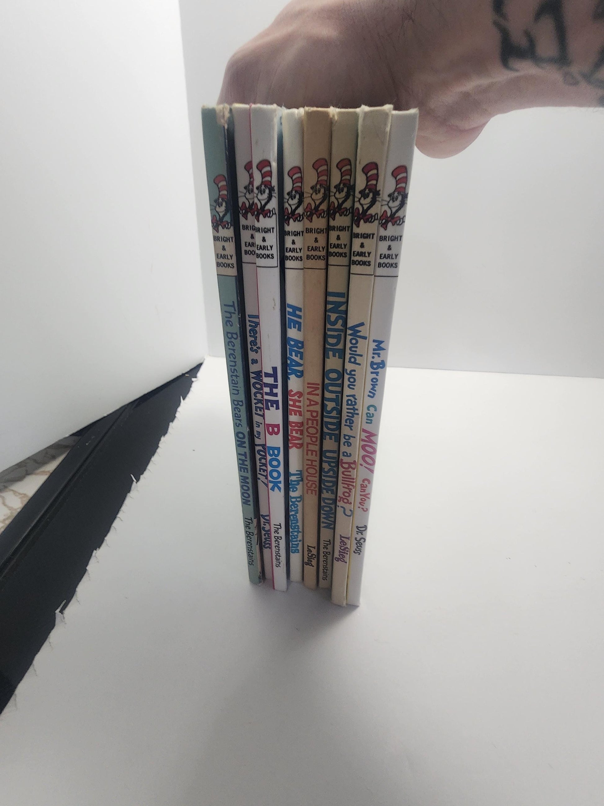 Dr Sues Vintage 1980's 1990's Children's Books LOTS - Cat In The Hat - Dr Suess - Berenstain Bears - 1990's - Children's Books - Vintage Boo