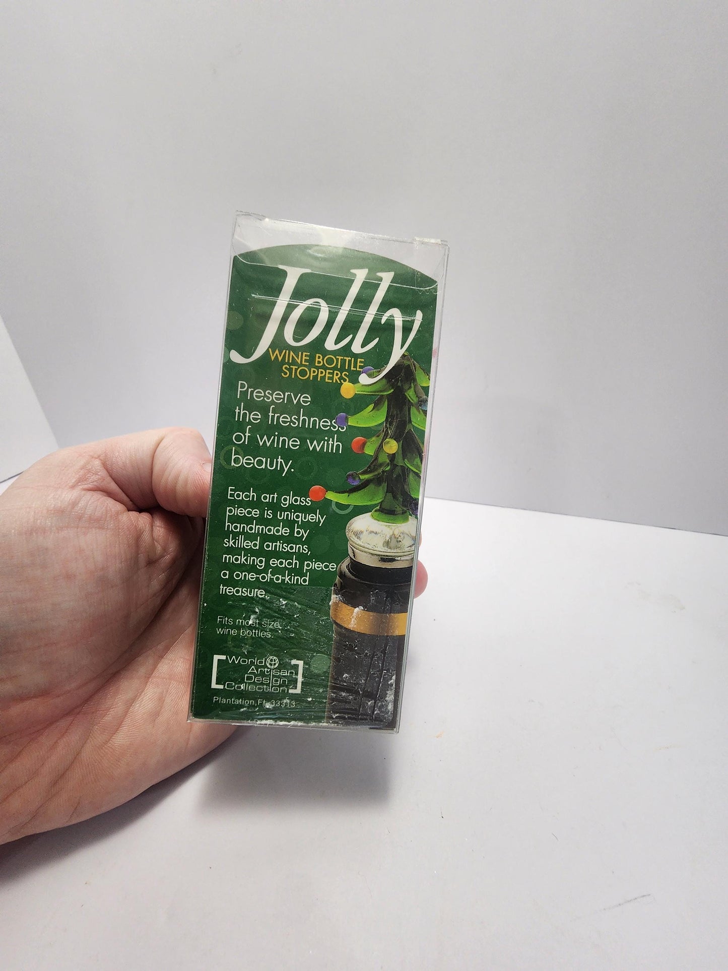 Santa Snowman Jolly Christmas Wine Topper - Wine Stopper - Wine Topper - Jolly - Christmas - Wine - Wine Drinkers - Christmas Decor