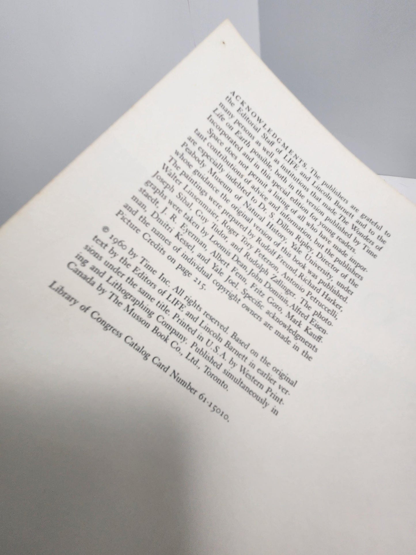 1960's The Wonders Of Life On Earth - Animals - Animal Books - The Wonders Of Life On Earth - 1960's - Animal Gifts - Vintage Books