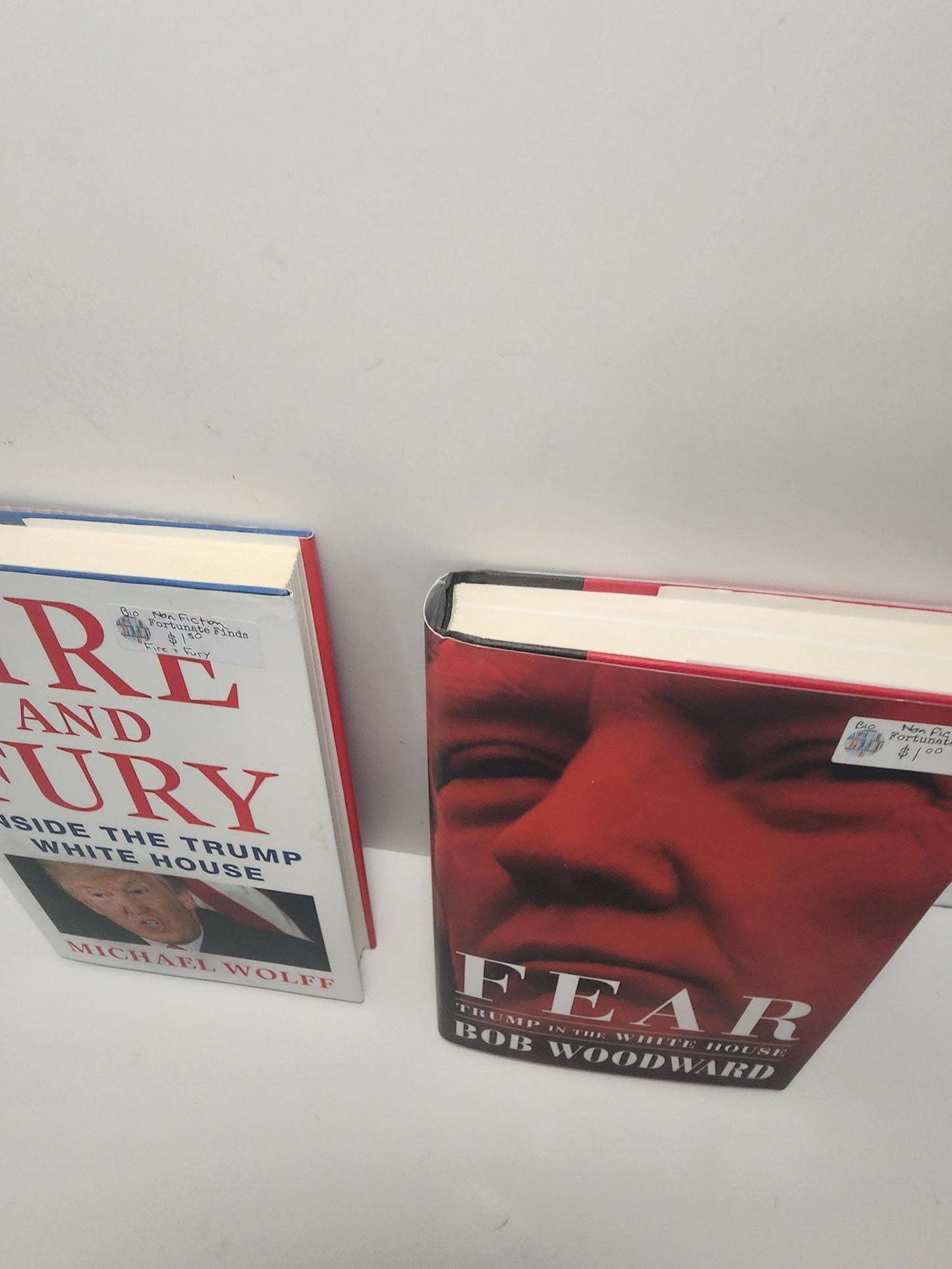 Donald Trump Books LOT Of 2 - Fire And Fury - Donald Trump - Presidents - President Books - American History - Trump - Donald Trump Gifts