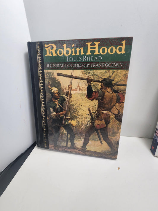 1988 Orginal Robin Hood Classic Tale By Louis Rhead - Classic Books - Classics - Disney - Robin Hood - 1980's - Orginal Robin Hood - Books