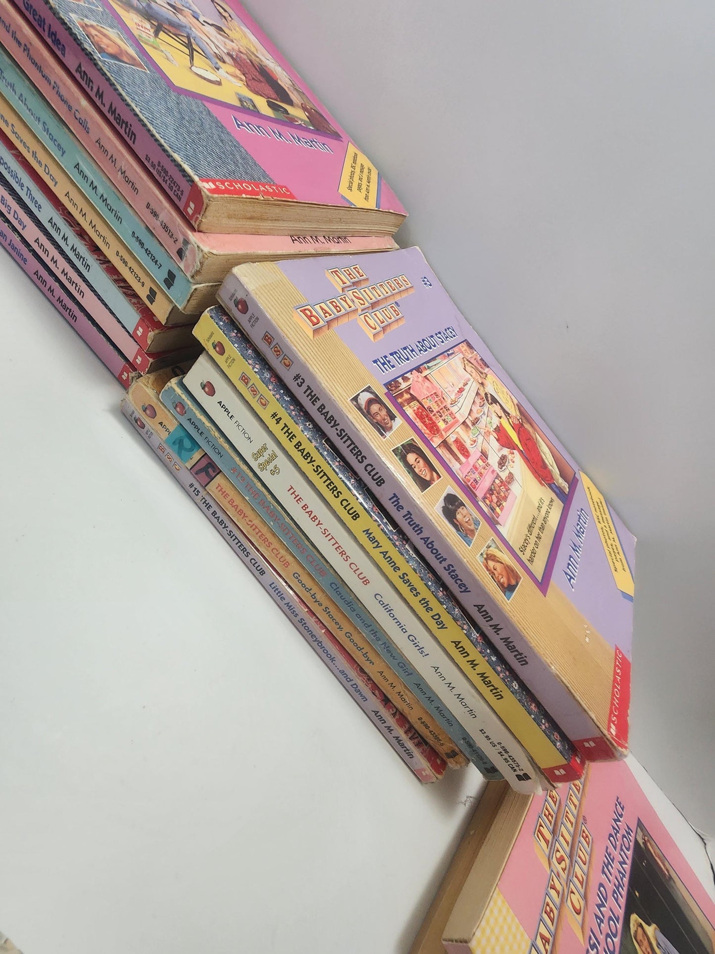 The Babysitter's Club Vintage 1980's Book LOTS - Babysitter - Babysitters Club - Vintage Books - Young Adult Books - The Babysitter's Club