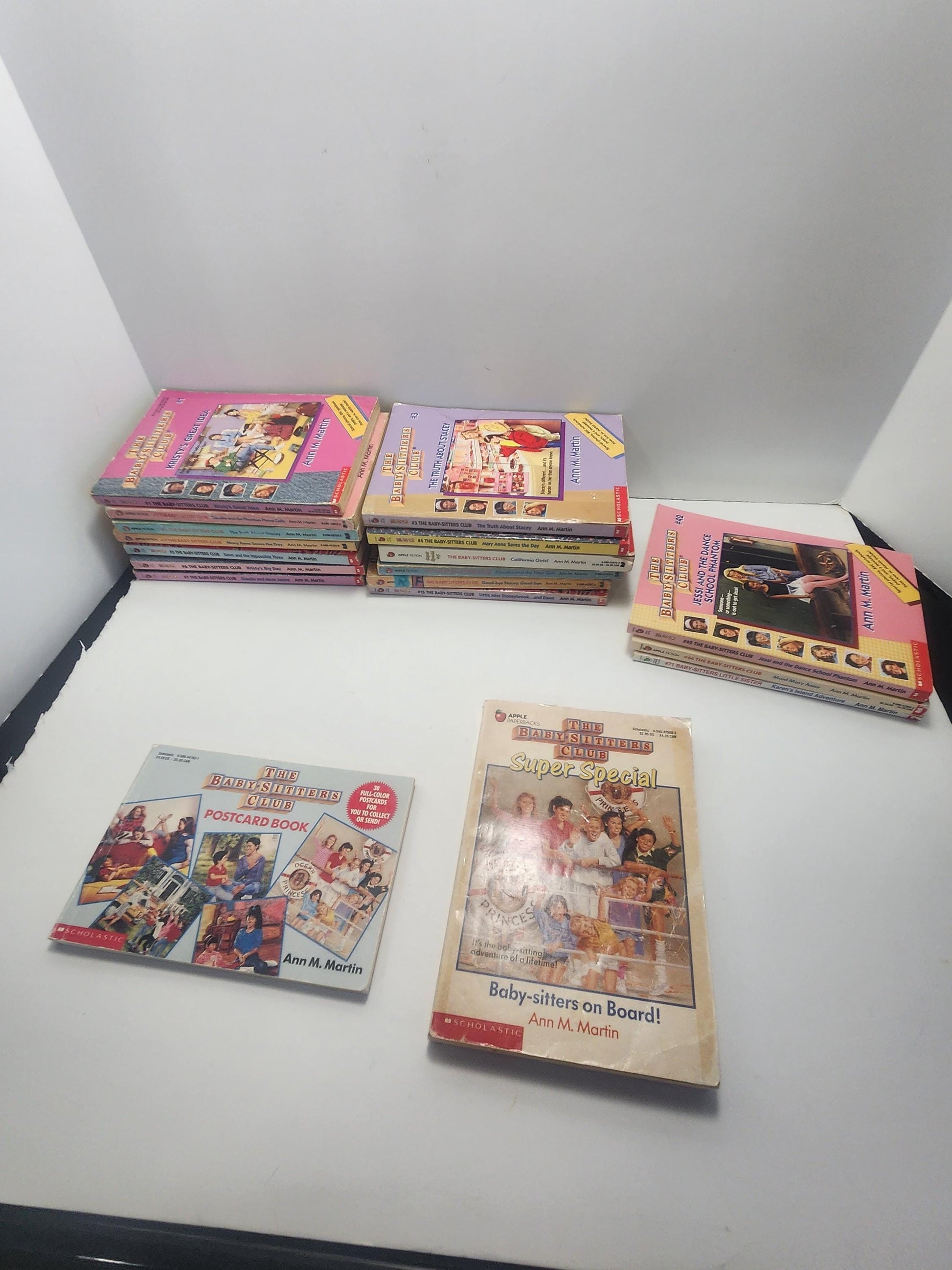 The Babysitter's Club Vintage 1980's Book LOTS - Babysitter - Babysitters Club - Vintage Books - Young Adult Books - The Babysitter's Club