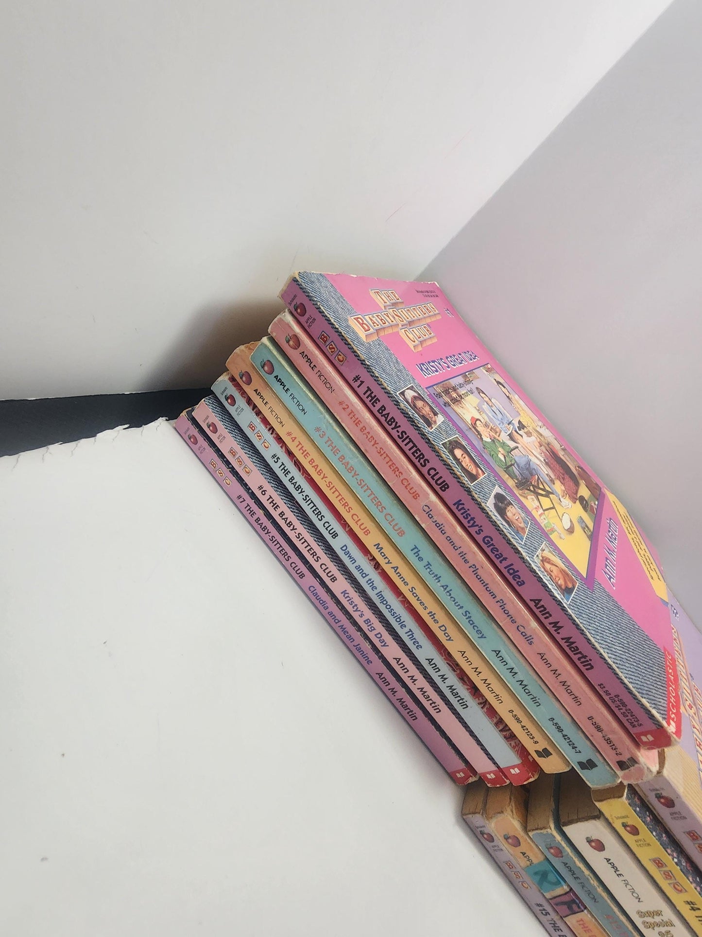 The Babysitter's Club Vintage 1980's Book LOTS - Babysitter - Babysitters Club - Vintage Books - Young Adult Books - The Babysitter's Club