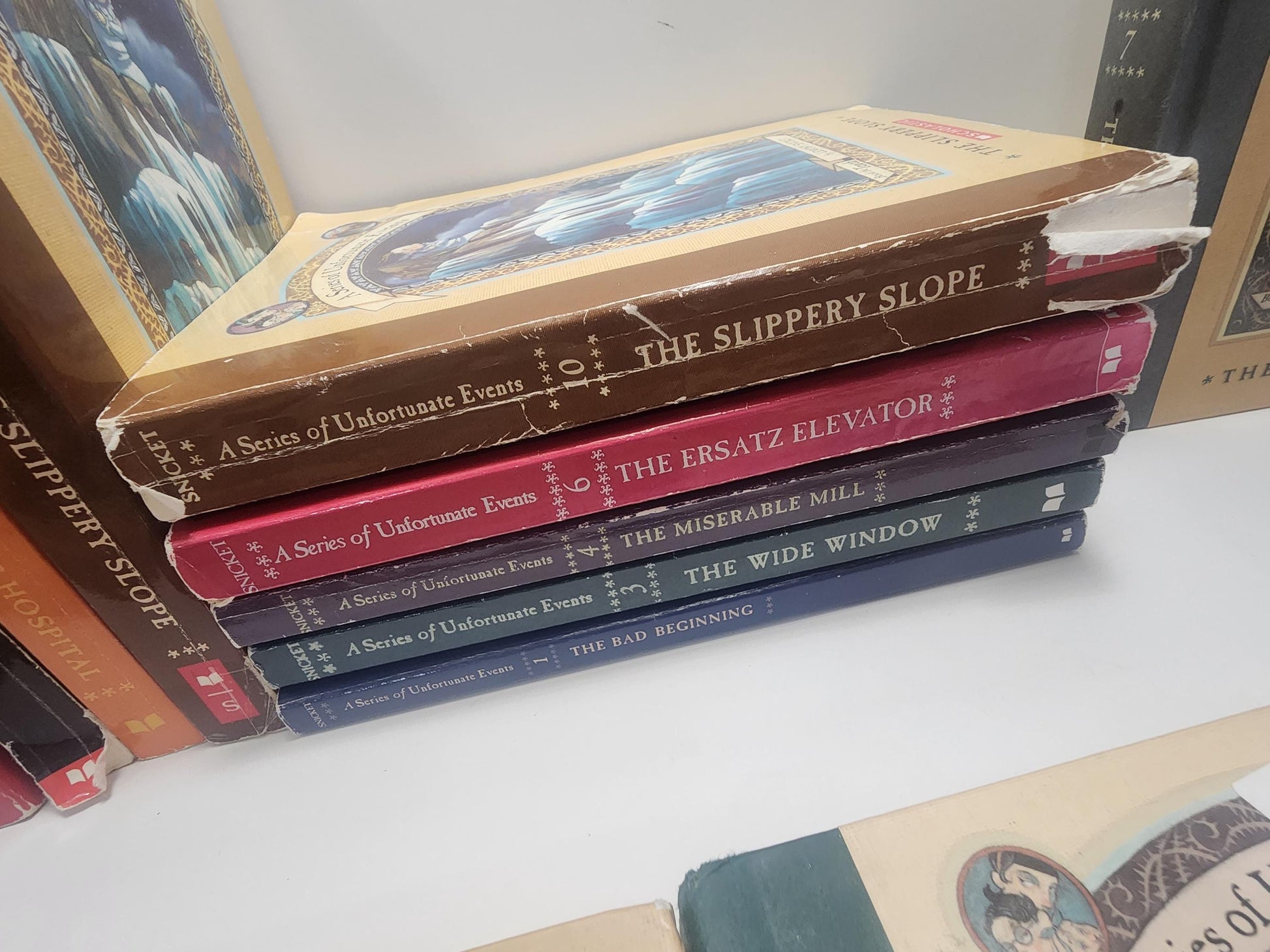 A Series Of Unfortunate Events Book Series LOTS - Books - Book Lots - Book Series - Series - Seroes Of Unfortunate Events - Unfortunate Even