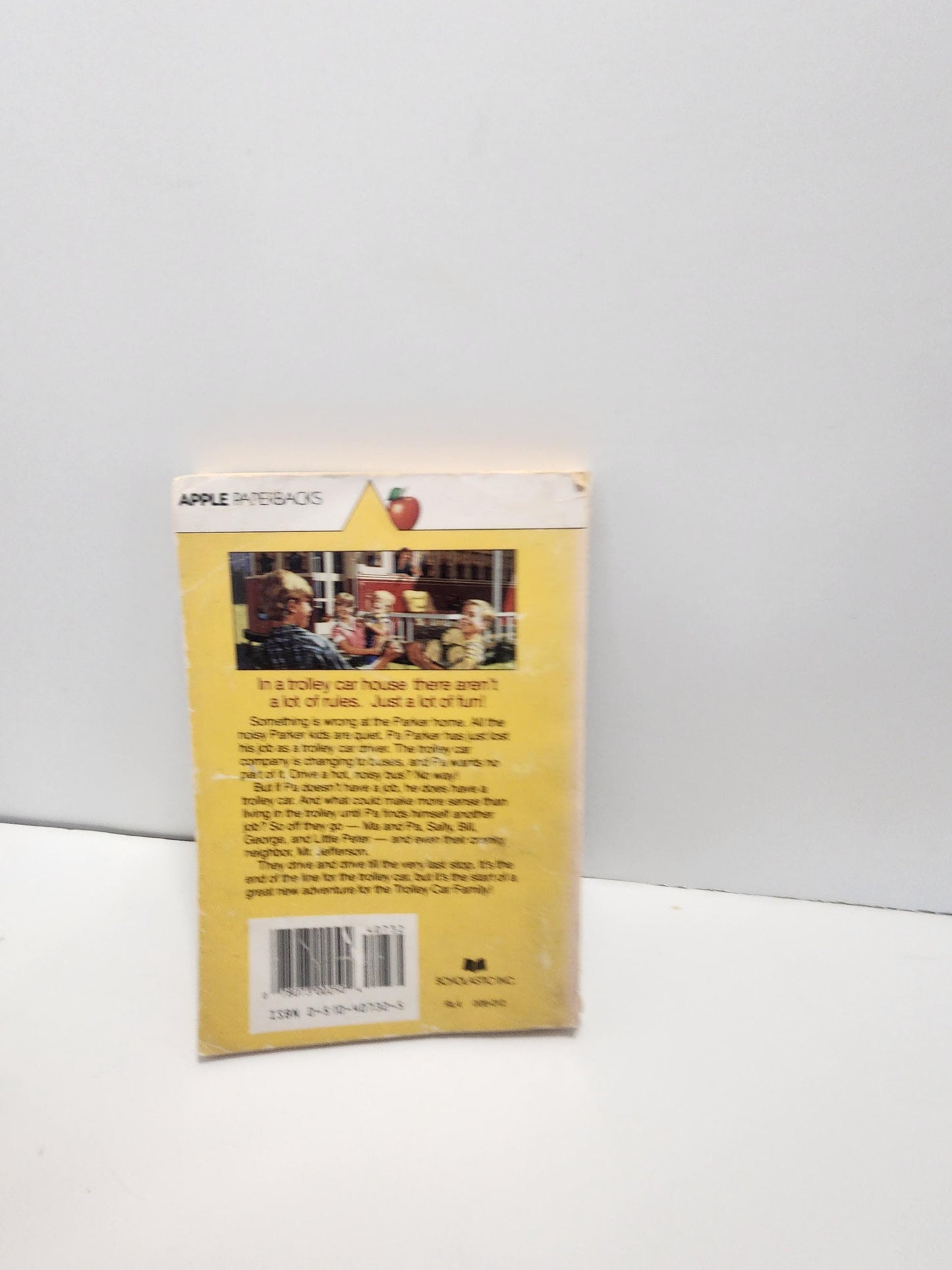 Apple Paperbacks The Trolley Car Family - The Trolley Car Family - Apple Paperbacks - Vintage Books - Apple Books - 1980's
