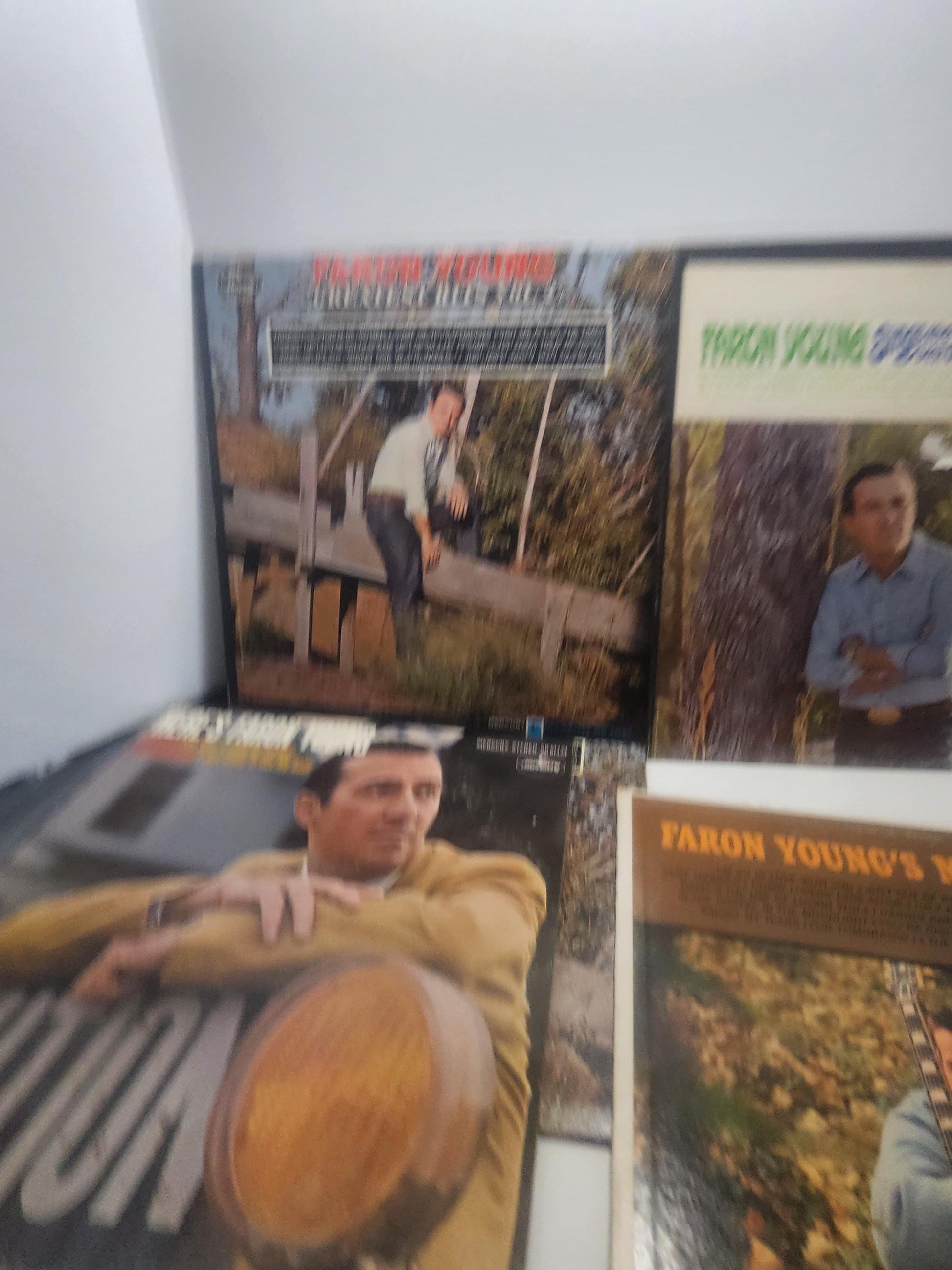 Faron Young Vintage 1970's Vinyl LP Records LOT Of 8 - Vinyl - Vinyl Records - Faron Young - Music - Faron Young Records - Vintage Records