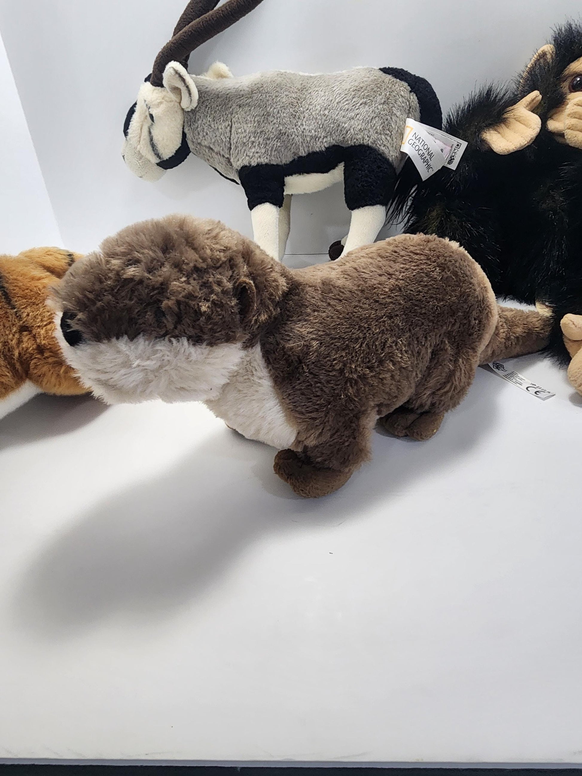 1980's 1990s Vintage Stuffed Animals - Animals - Animal Toys - Plushies - Stuffed Animals - Monkeys - Otter - Tigers