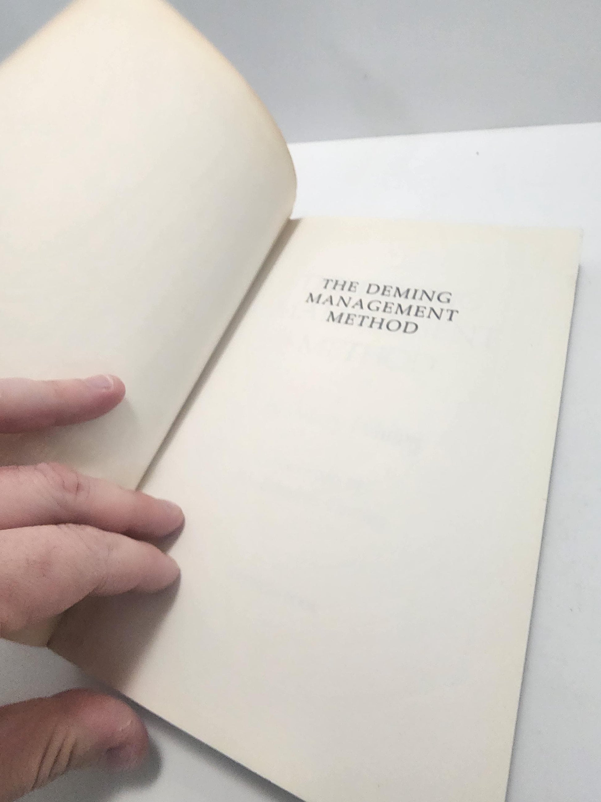 The Deming Management Method" by Mary Walton - Mary Walton - Mary Walton Books - Deming Management - Management Books - Financial Books