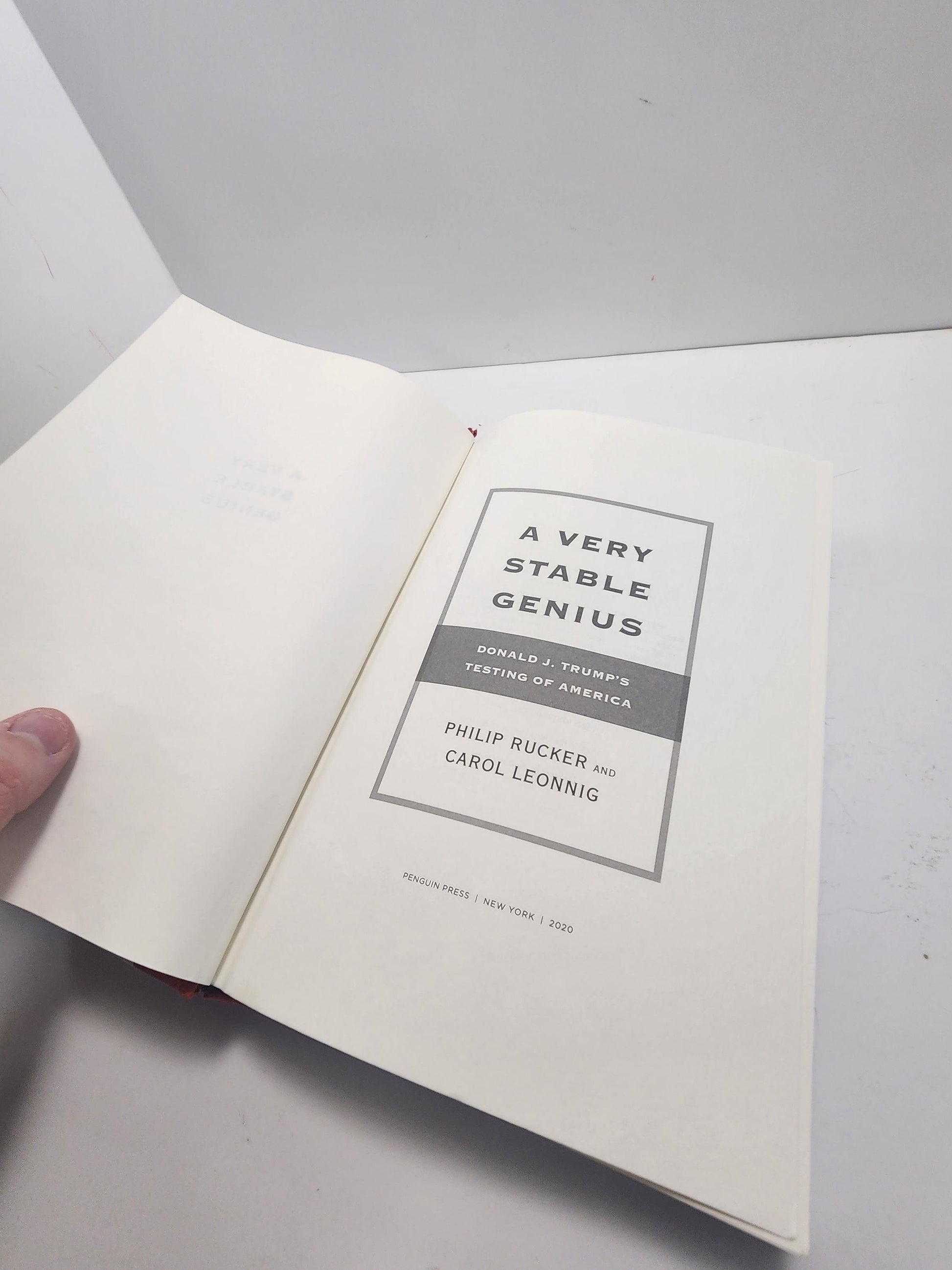 A Very Stable Genius, Donald Trump Book - Donald Trump - Presidents - Donald Trump Gifts - A Very Stable Genius - Presidential Books