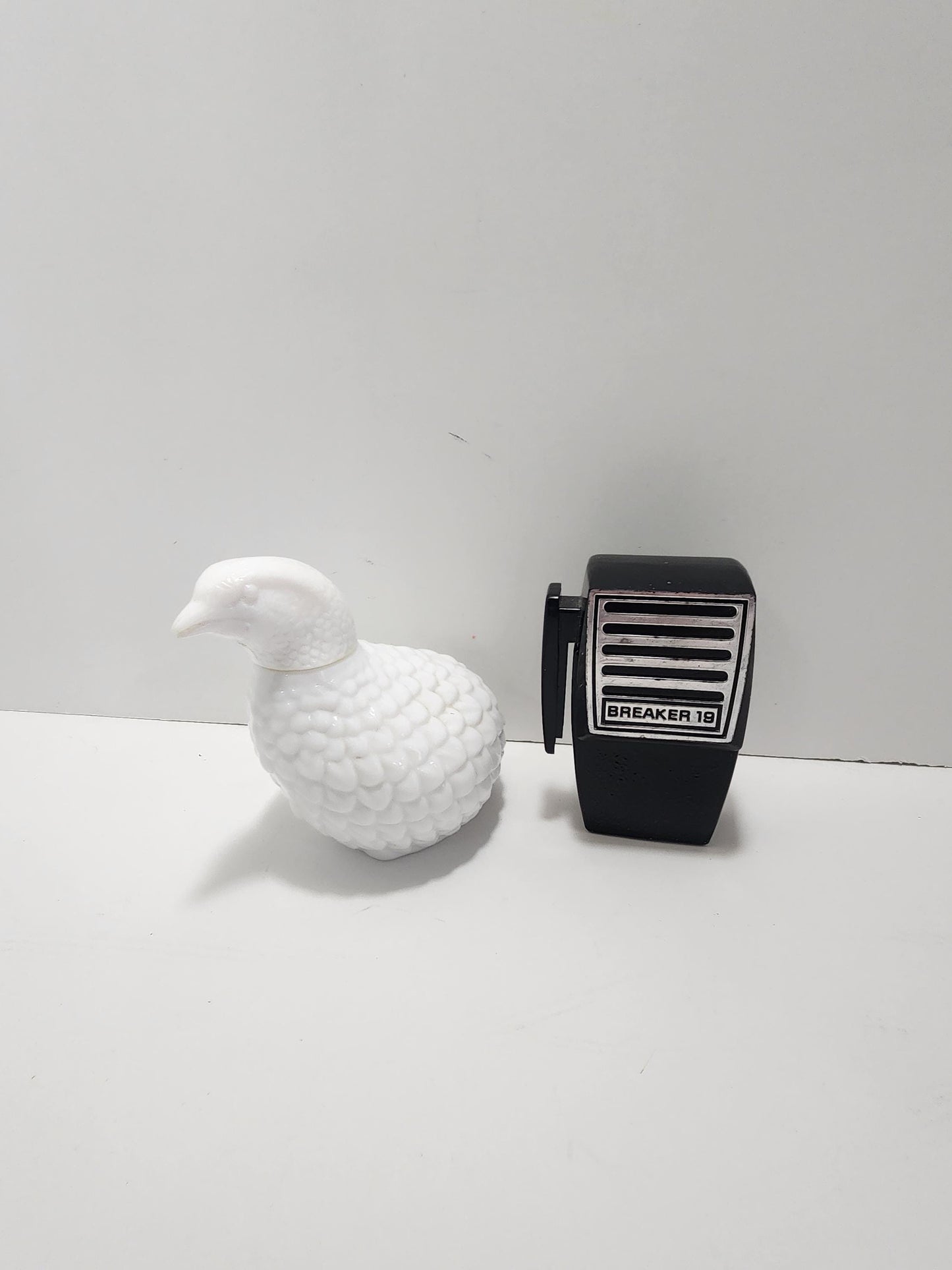 Avon Collectable Glass Bottles - Partridge - Breaker 19 CB Radio - Radios - CB Radio - Birds - Cologne - Perfume - Avon - Avon Bottles