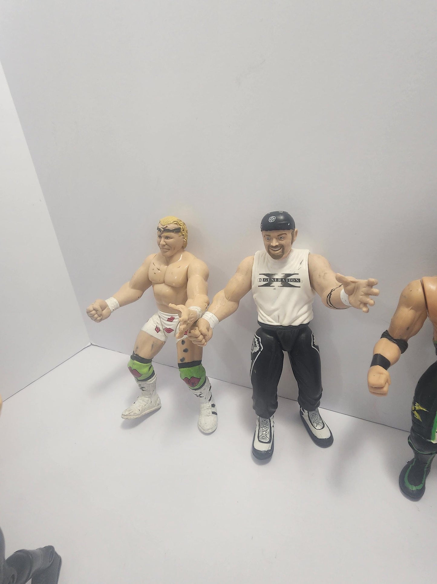 WWE Wrestling Action Figures Factions - Dx - Wwf - Wwe - Wrestlers - Action Figures - Evolution - Jersey Triad - DDP - Wrestling Toys
