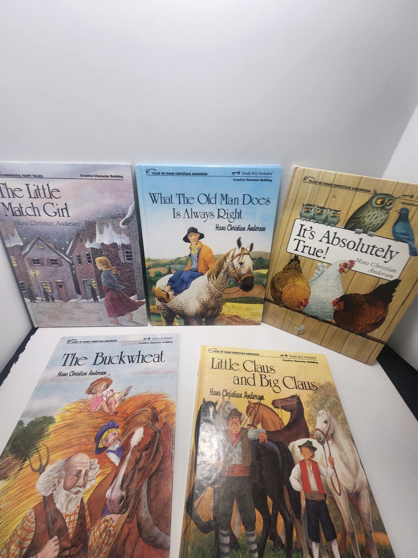 Hans Christian Andersen Vintage Children's Classic Books LOT Of 6 - Tales Of Hans Christian Andersen - Children's Books - Vintage Books