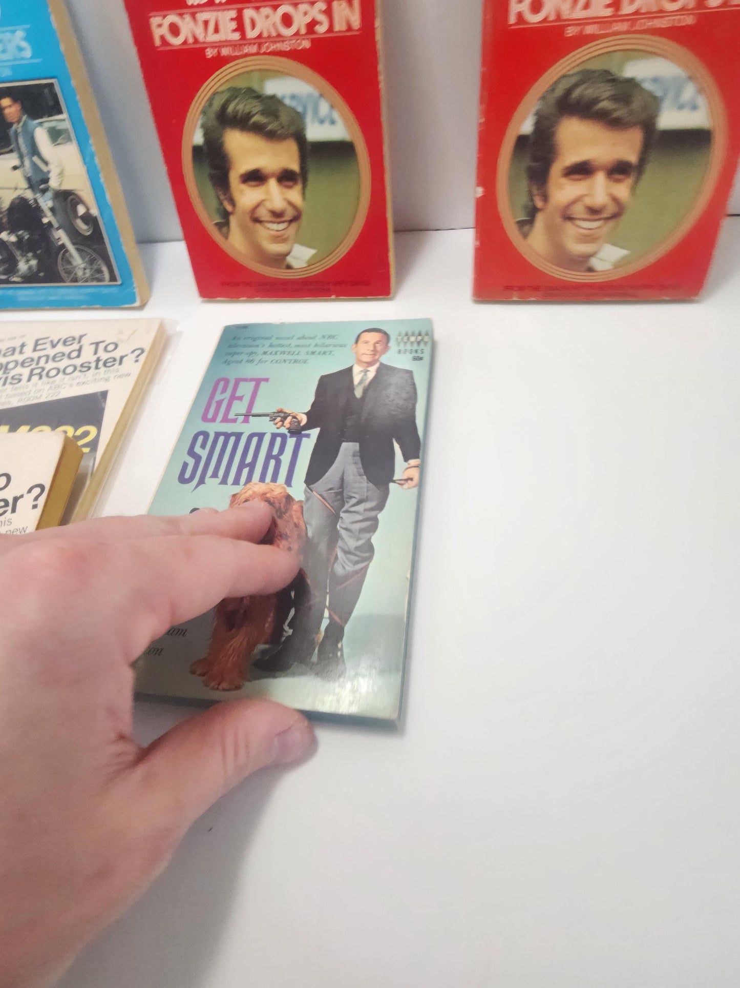 William Johnston 1980's Popular Movie & Shows Paperback Books - William Johnston - Paperback Books - Happy Days - Room 222 - Get Smart