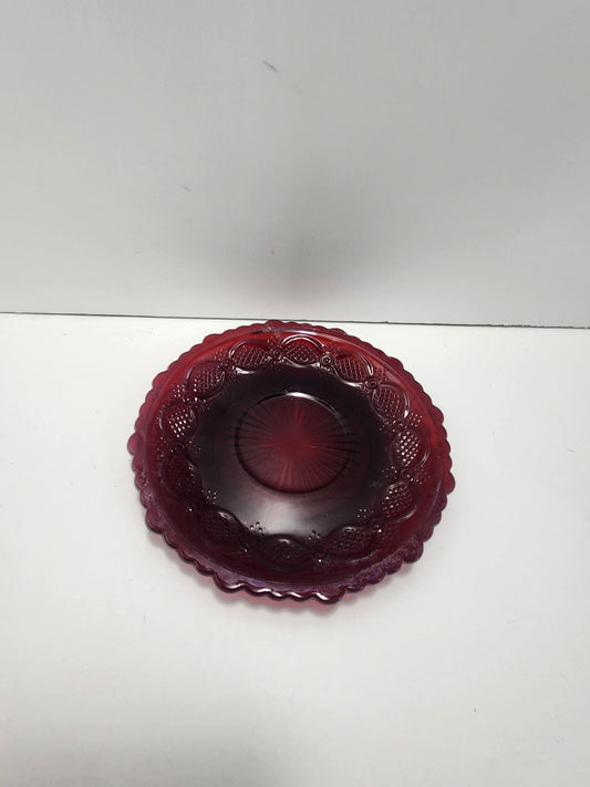 1876 Cape Cod Collection Red Avon Dessert Or Salad Plate - Plates - Cape Cod - Cape Cod Collection - Salad Plate - Dessert Plate - Avon