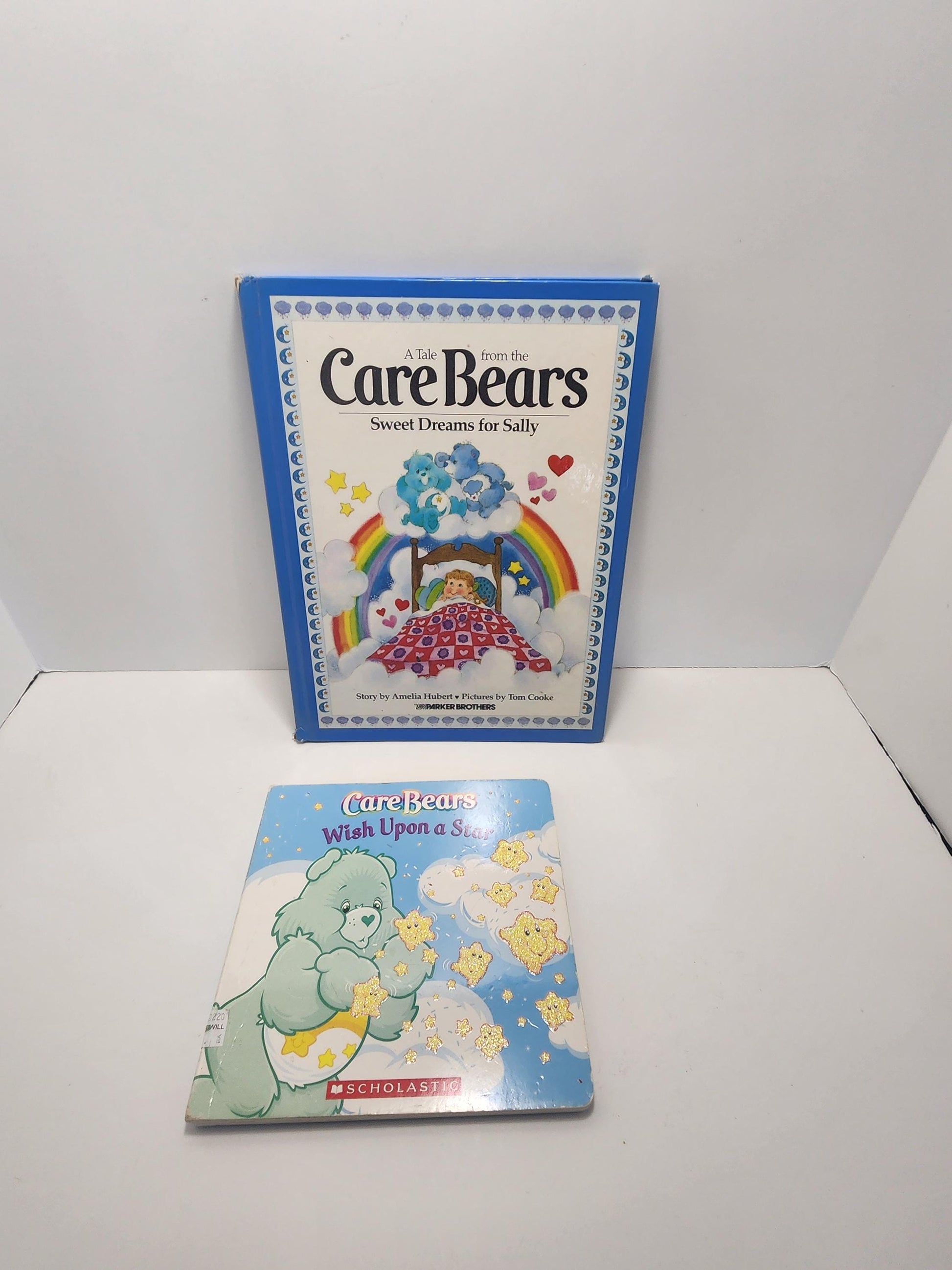 2000's 1990's Vintage Carebears Children's Books LOT Of 2 - Vintage Books - Carebears - Care Bears - Carebears Books - Children's Books