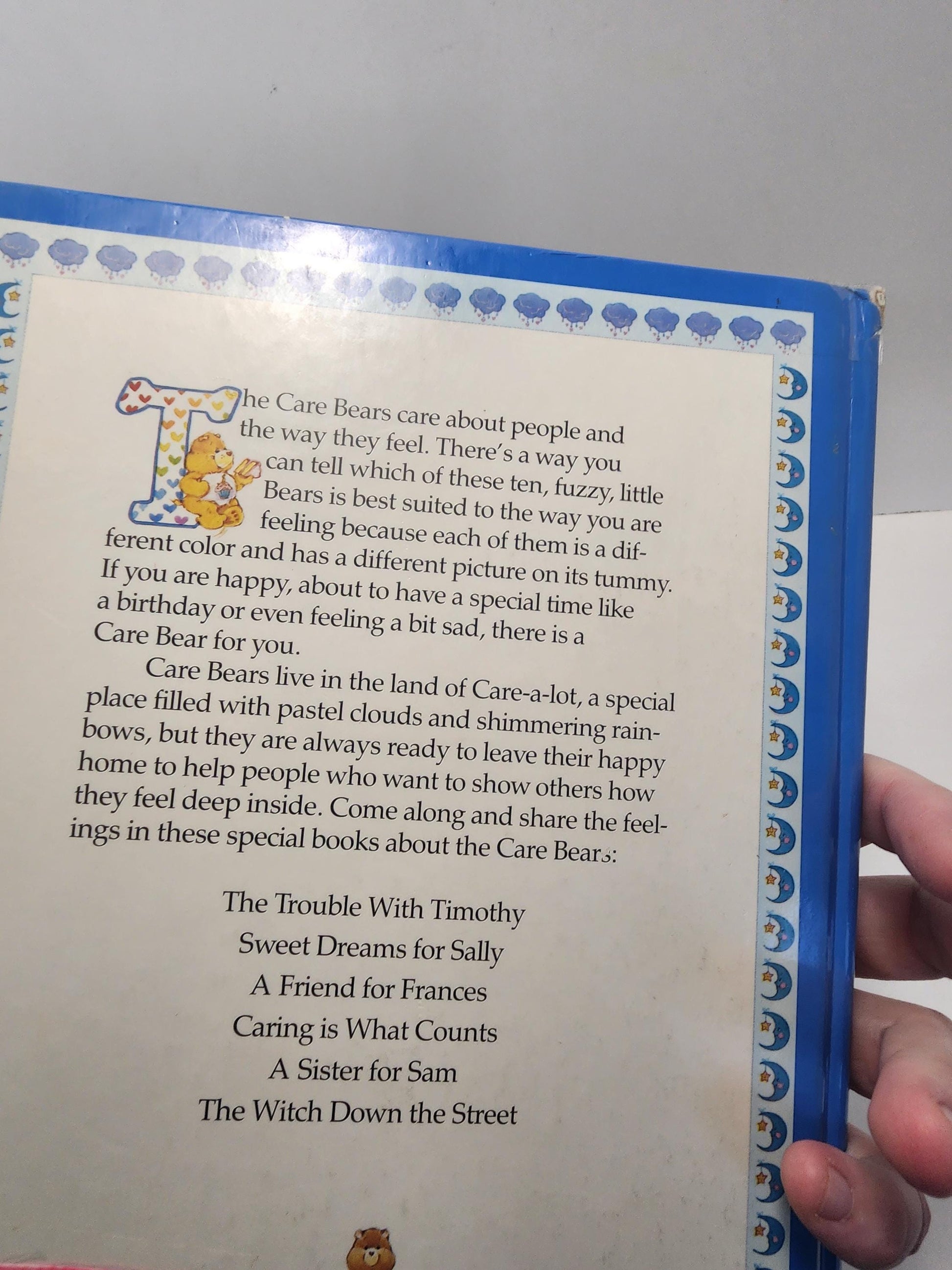 2000's 1990's Vintage Carebears Children's Books LOT Of 2 - Vintage Books - Carebears - Care Bears - Carebears Books - Children's Books