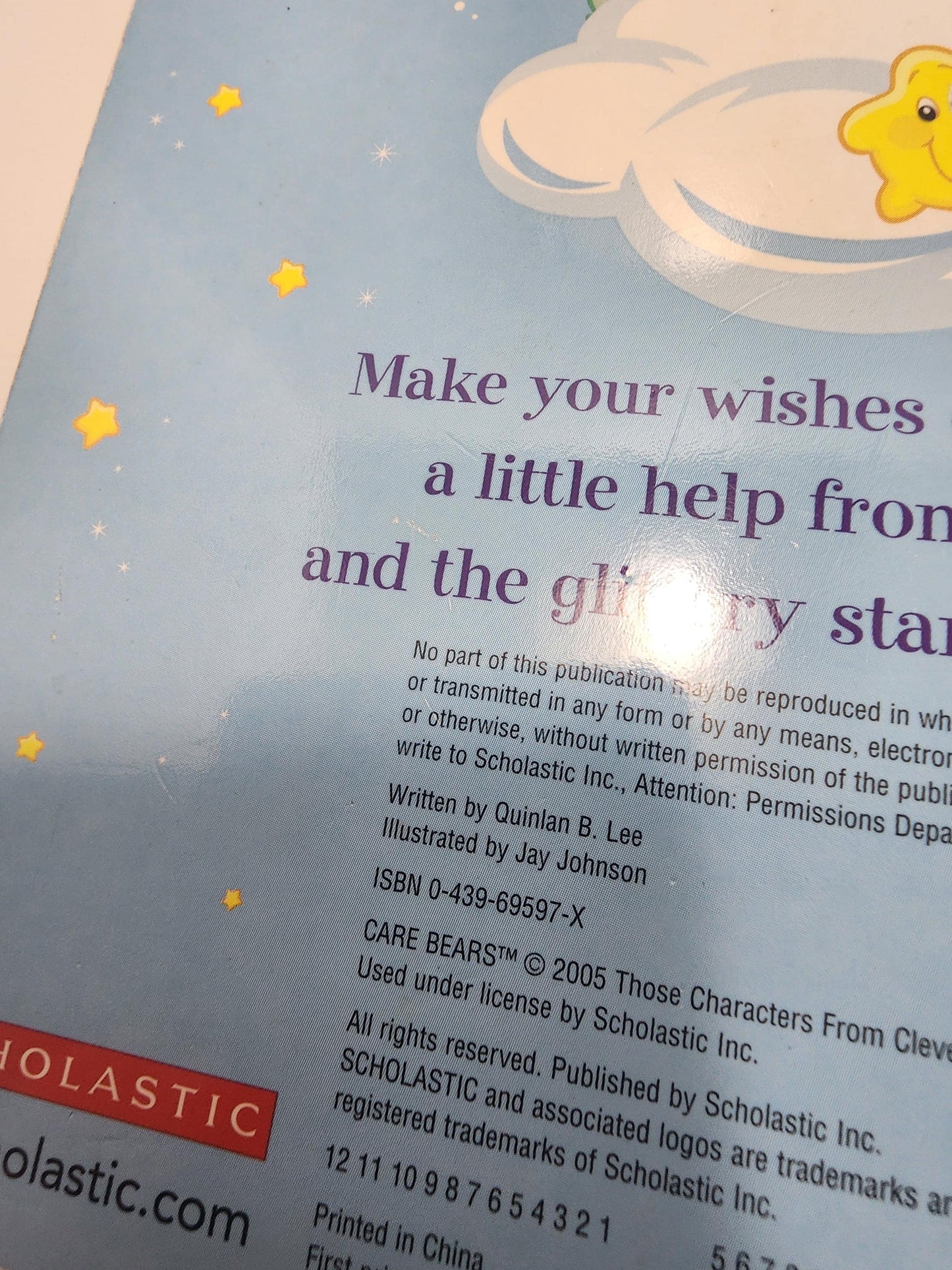 2000's 1990's Vintage Carebears Children's Books LOT Of 2 - Vintage Books - Carebears - Care Bears - Carebears Books - Children's Books