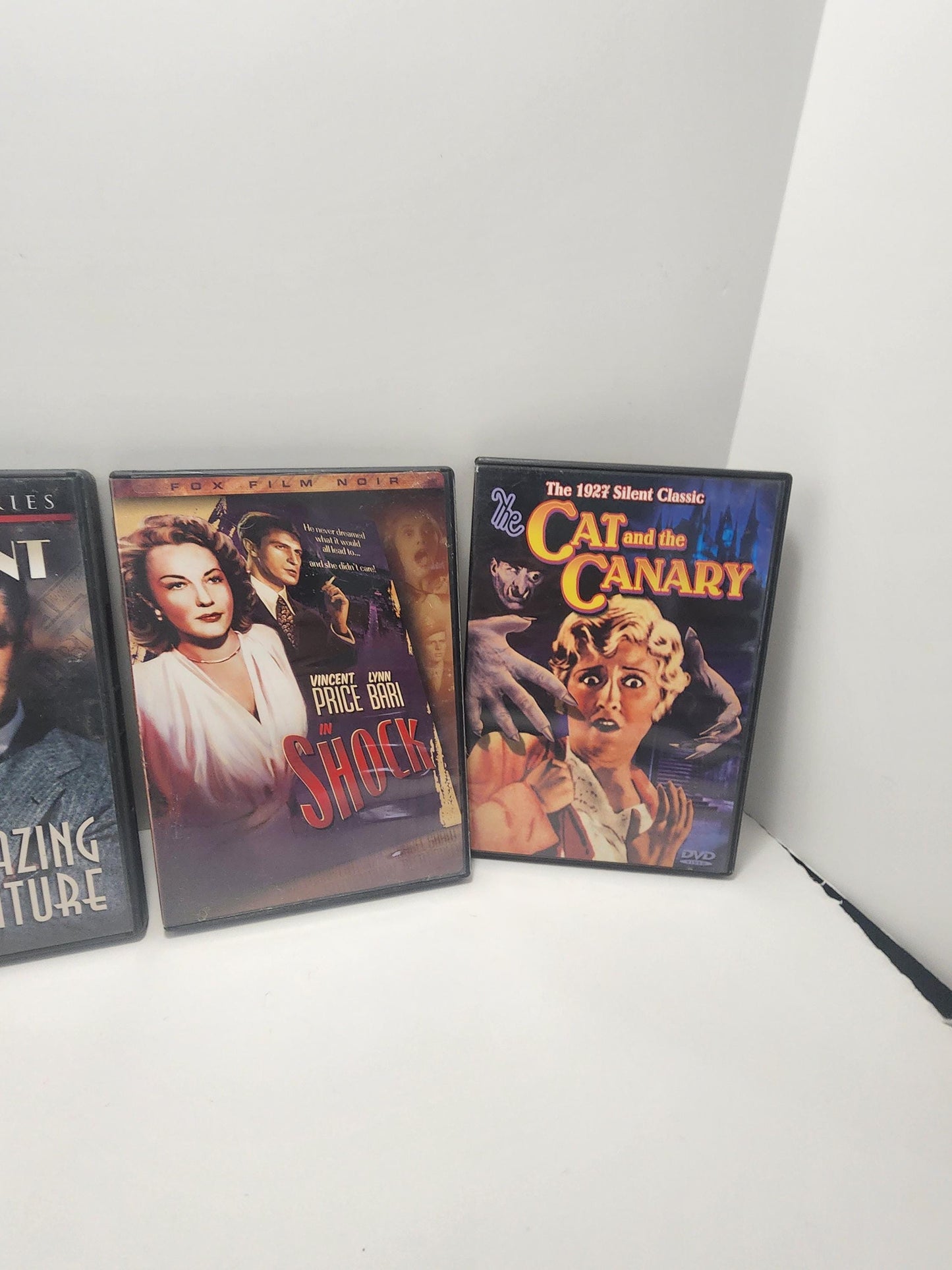 Vintage 1980's Dvd Movies LOT Of 4 - Movies - Dvds - Classic Movies - 1980's - DVD Lot - Movie Lot - Cat And The Canary
