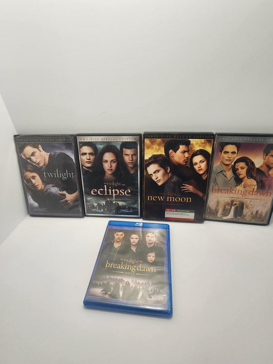 Twilight Complete Set - Twilight - Twilight DVD- Dvds - Blueray