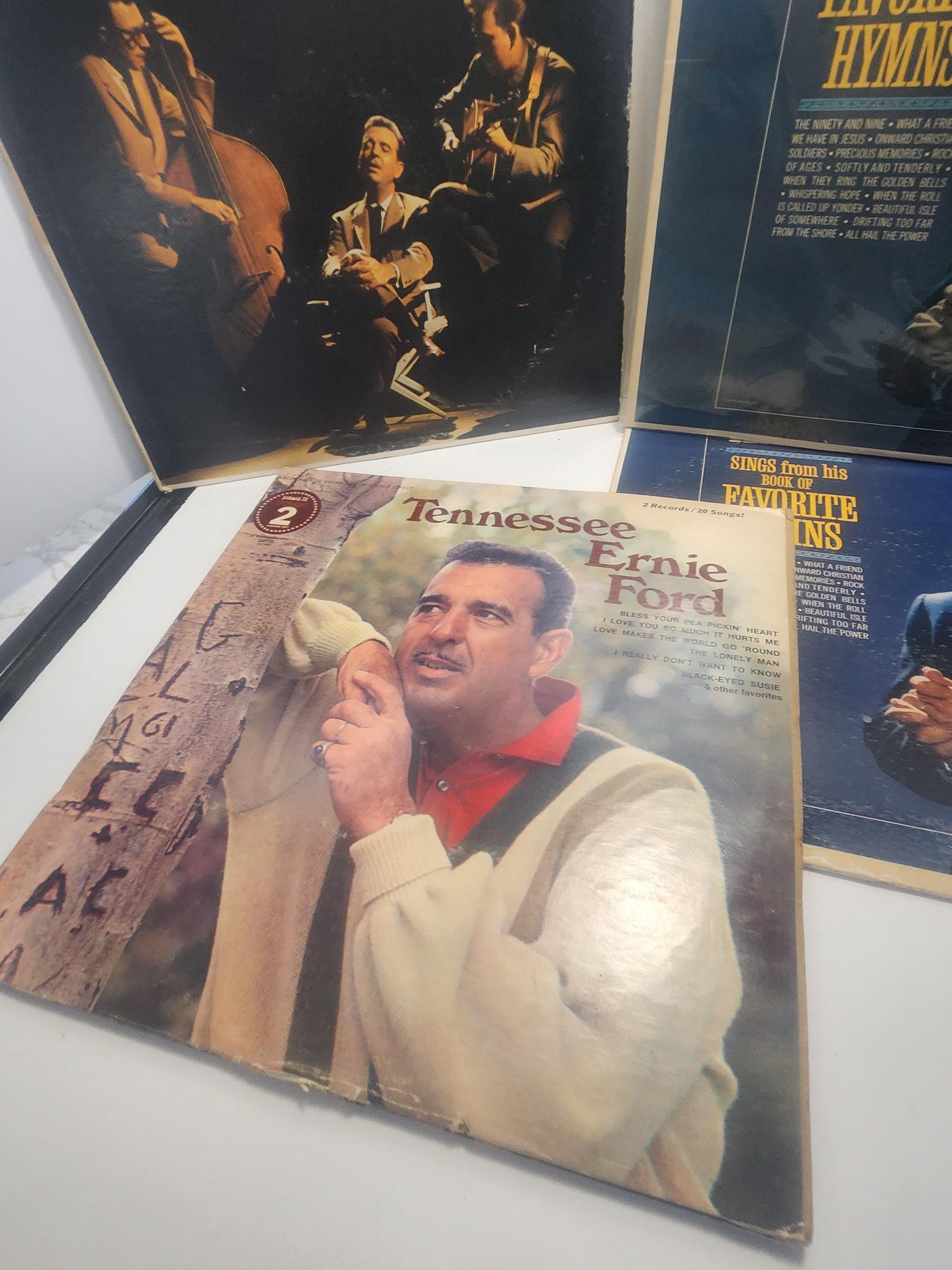 Tennesse Ernie Ford 1970's Vintage Vinyl LP Records LOTS - Tennesse Ernie Ford - Ernie Ford - Tennesse - Vinyl - Vinyl LP Records - 1970's