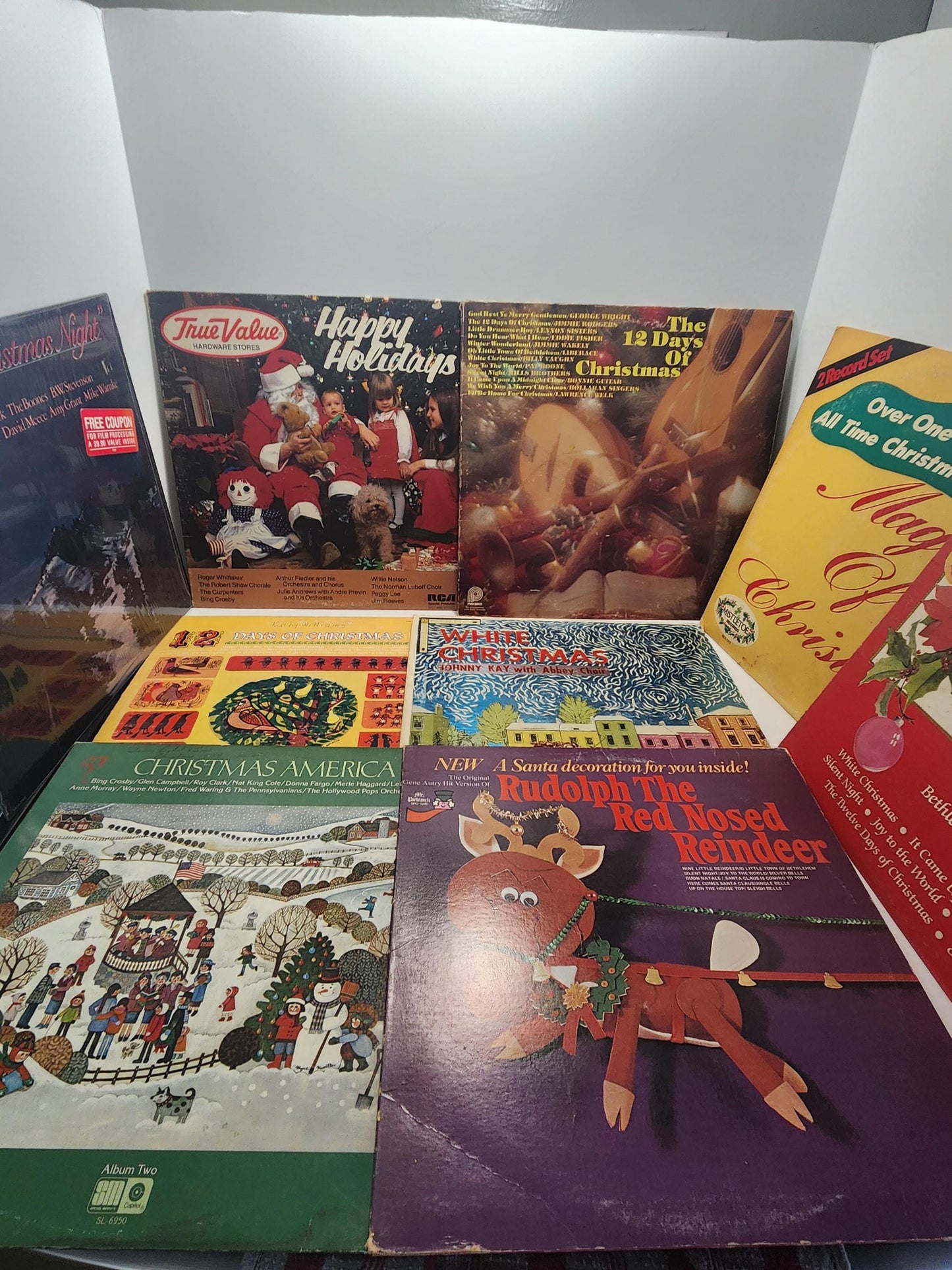 Christmas Vintage 1970's 1980's Vinyl LP Records Mixed LOT - Christmas - Christmas Music - Vinyl - Vinyl Records - LPs - Music - Music Gifts