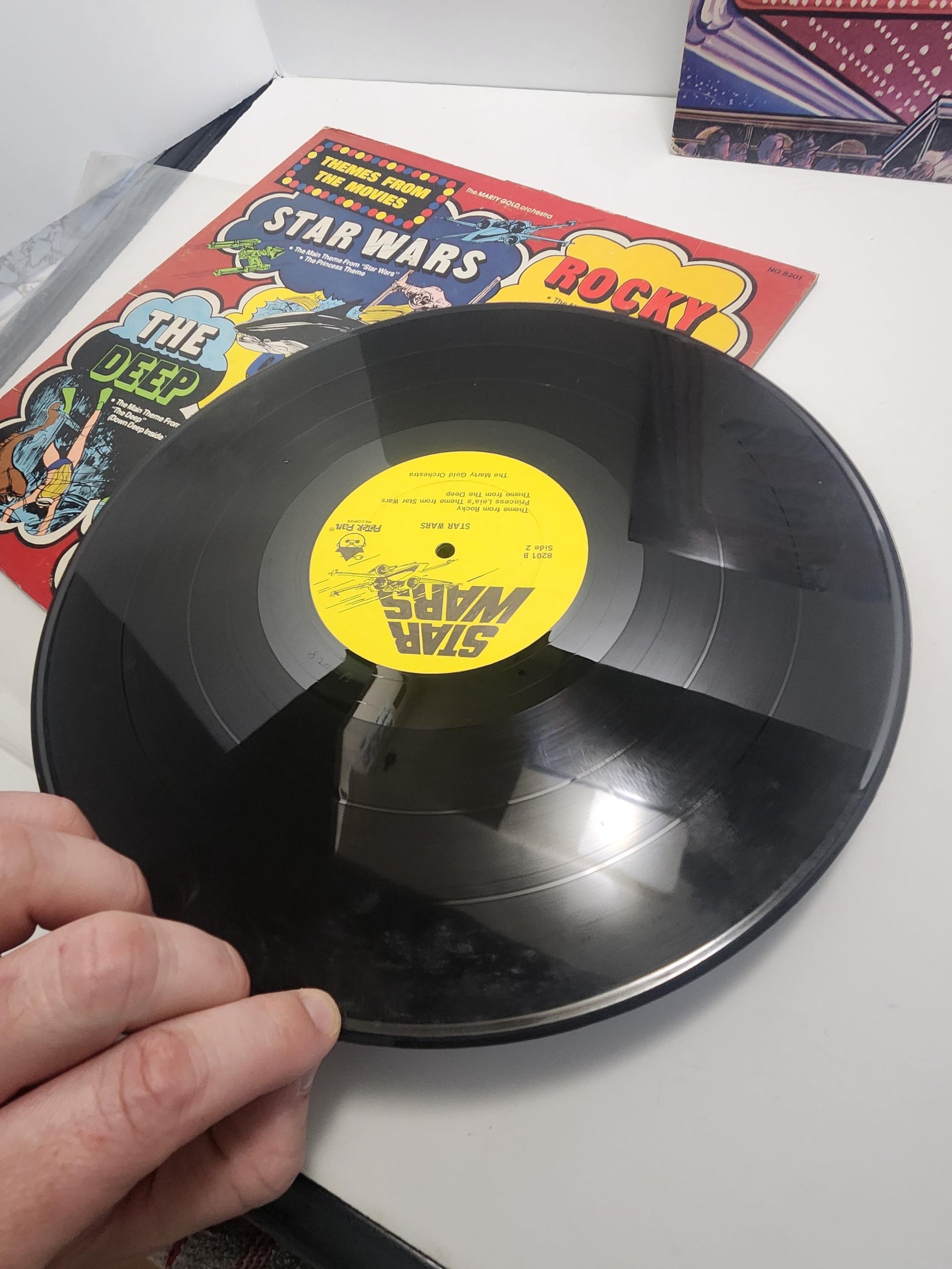 1980's Vinyl LP Record Movie Soundtracks - ET - Movies - Soundtracks - Vintage Movies - Vinyl Records - Batman - Star Wars - Rocky