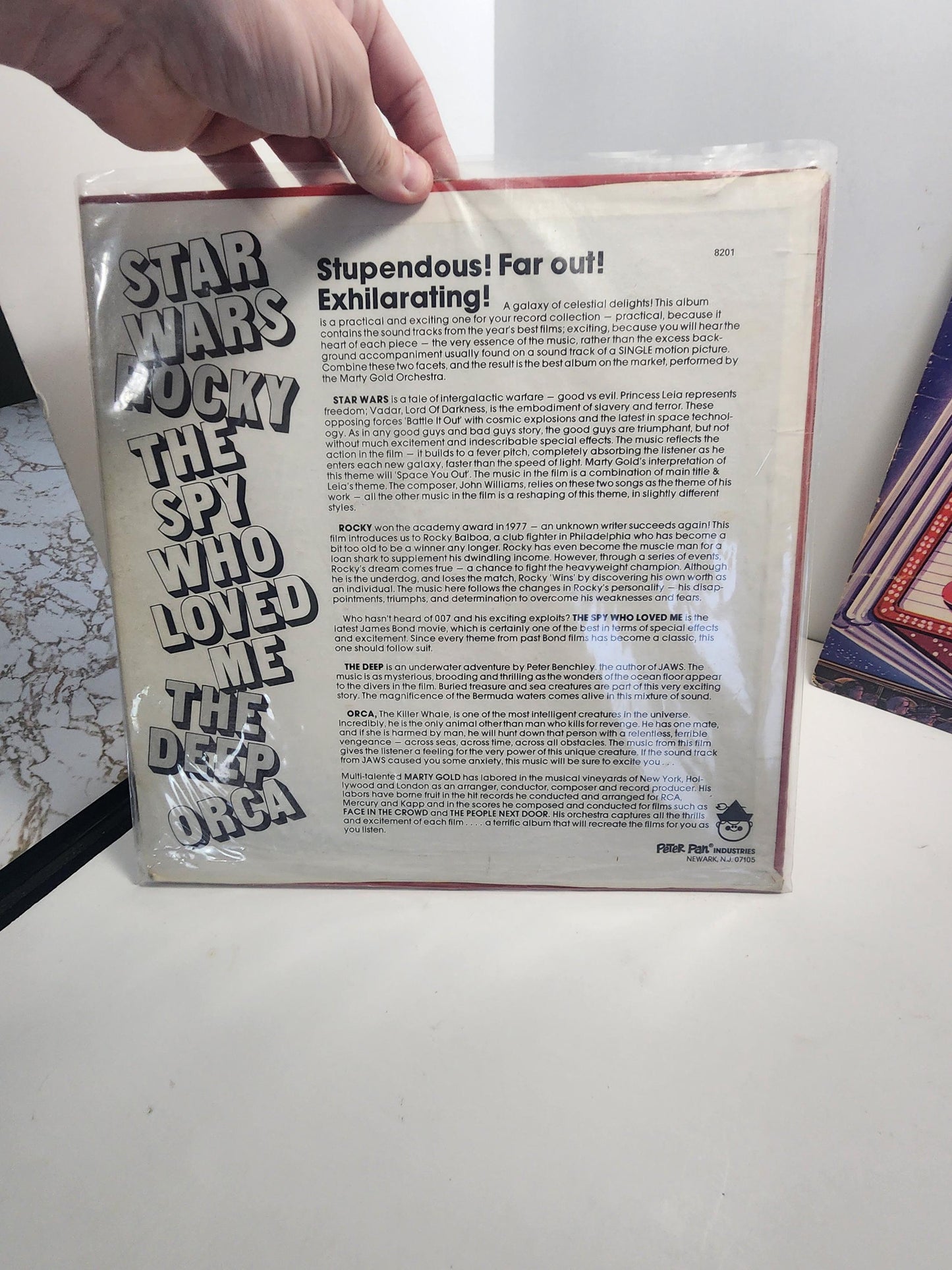 1980's Vinyl LP Record Movie Soundtracks - ET - Movies - Soundtracks - Vintage Movies - Vinyl Records - Batman - Star Wars - Rocky