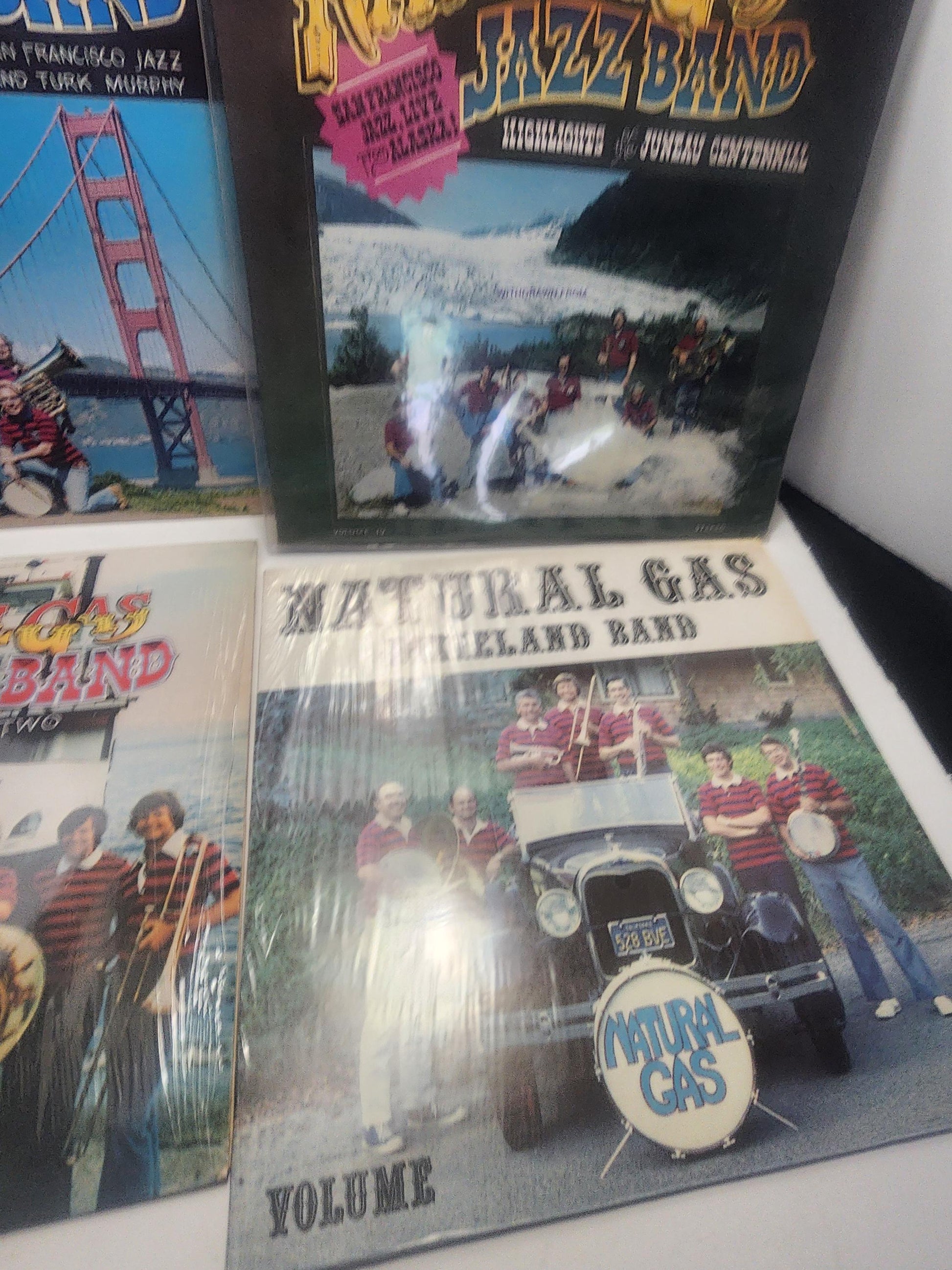 Natural Gas Vintage 1980's Jazz Band Vinyl Records LOTs Of 2 - Natural Gas - Jazz - Jazz Vinyl - Jazz Bands - Vinyl - Vinyl Records