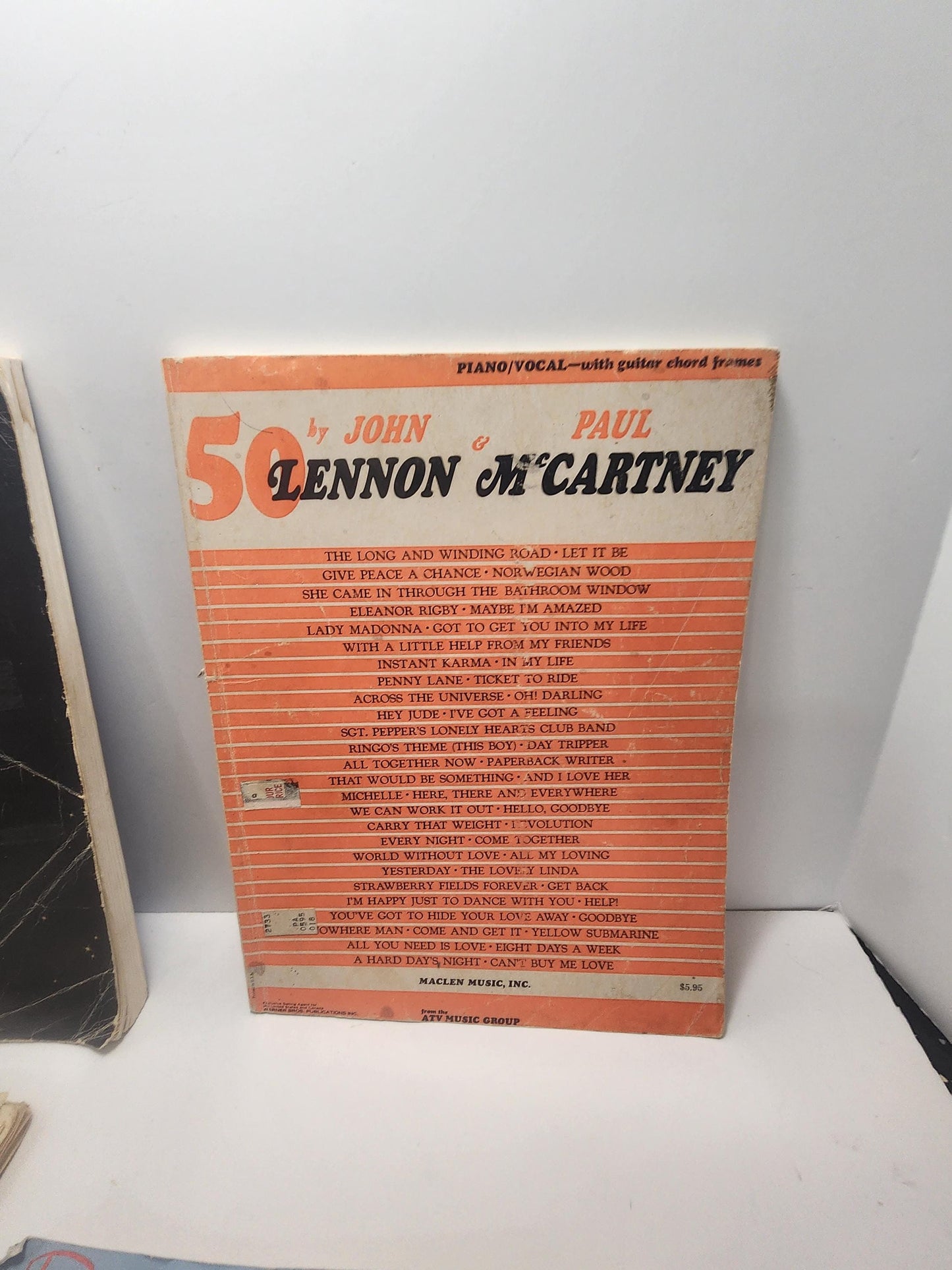 Vintage 1970's 1980s Sheet Music - Billy Joel - Sheet Music - Piano - 1980's - Music - Paul McCartney - John Lennon - Stairway To Heaven