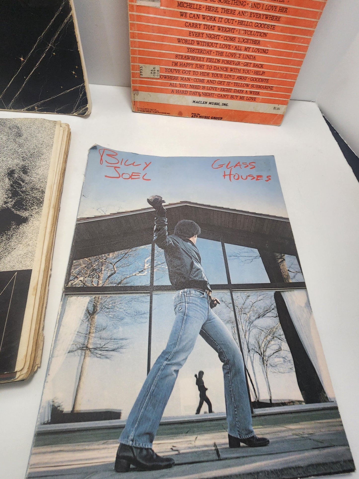 Vintage 1970's 1980s Sheet Music - Billy Joel - Sheet Music - Piano - 1980's - Music - Paul McCartney - John Lennon - Stairway To Heaven