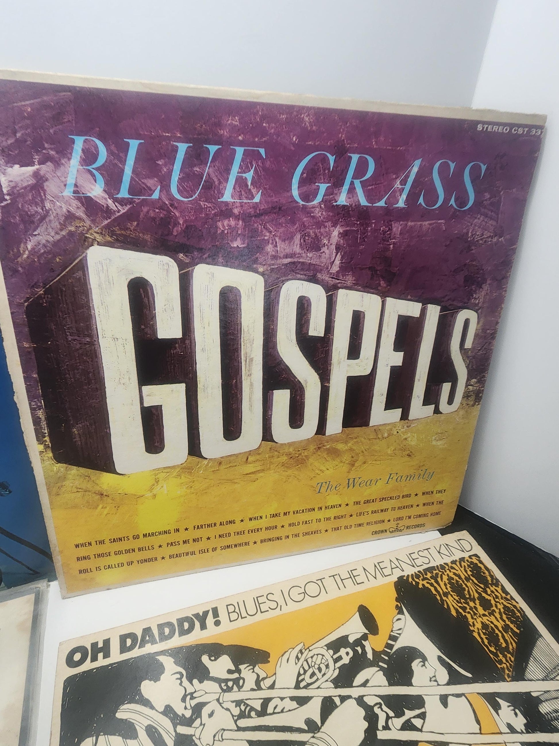 Country Blue Grass Gospels Vintage 1980's Vinyl LP Records LOT - Records - Vintage Records - Country - Blue Grass - Gospels - Vintage Vinyl